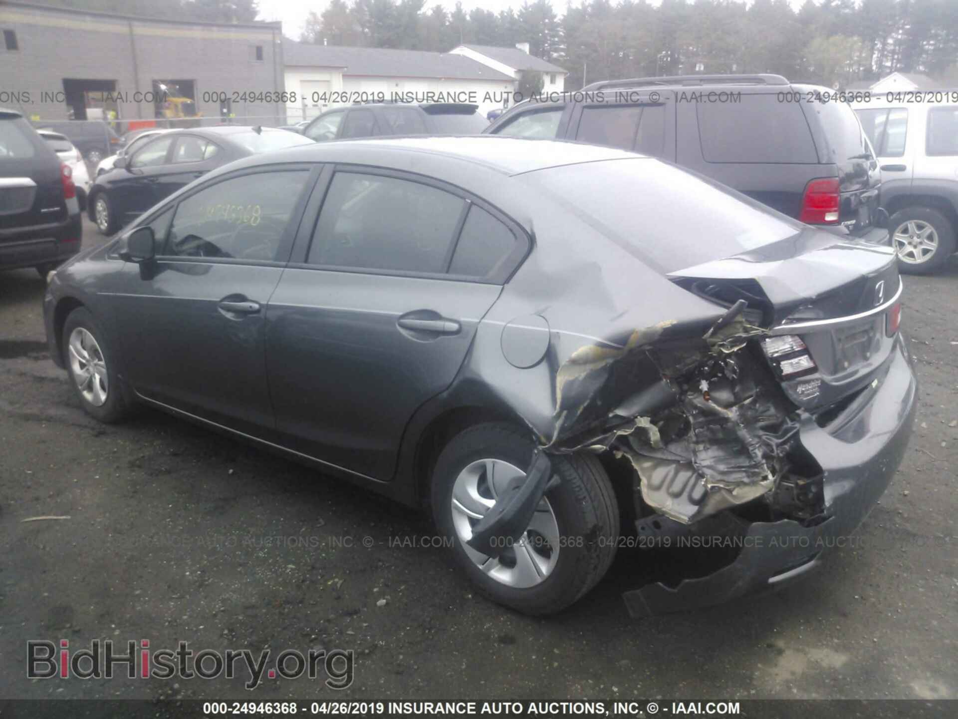 2013 HONDA CIVIC - VIN: 2HGFB2F53DH502605 - Фото 3