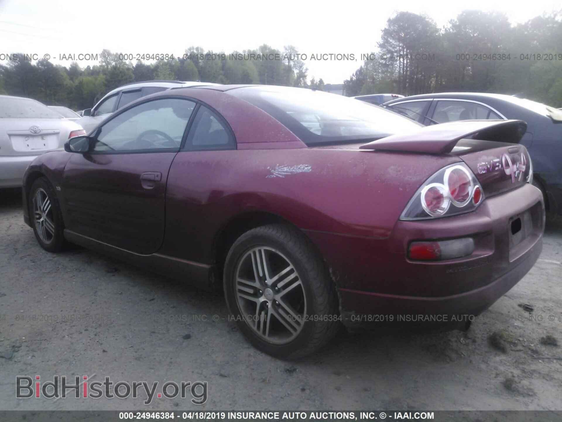 2003 MITSUBISHI ECLIPSE - VIN: 4A3AC74H13E027779 - Фото 3