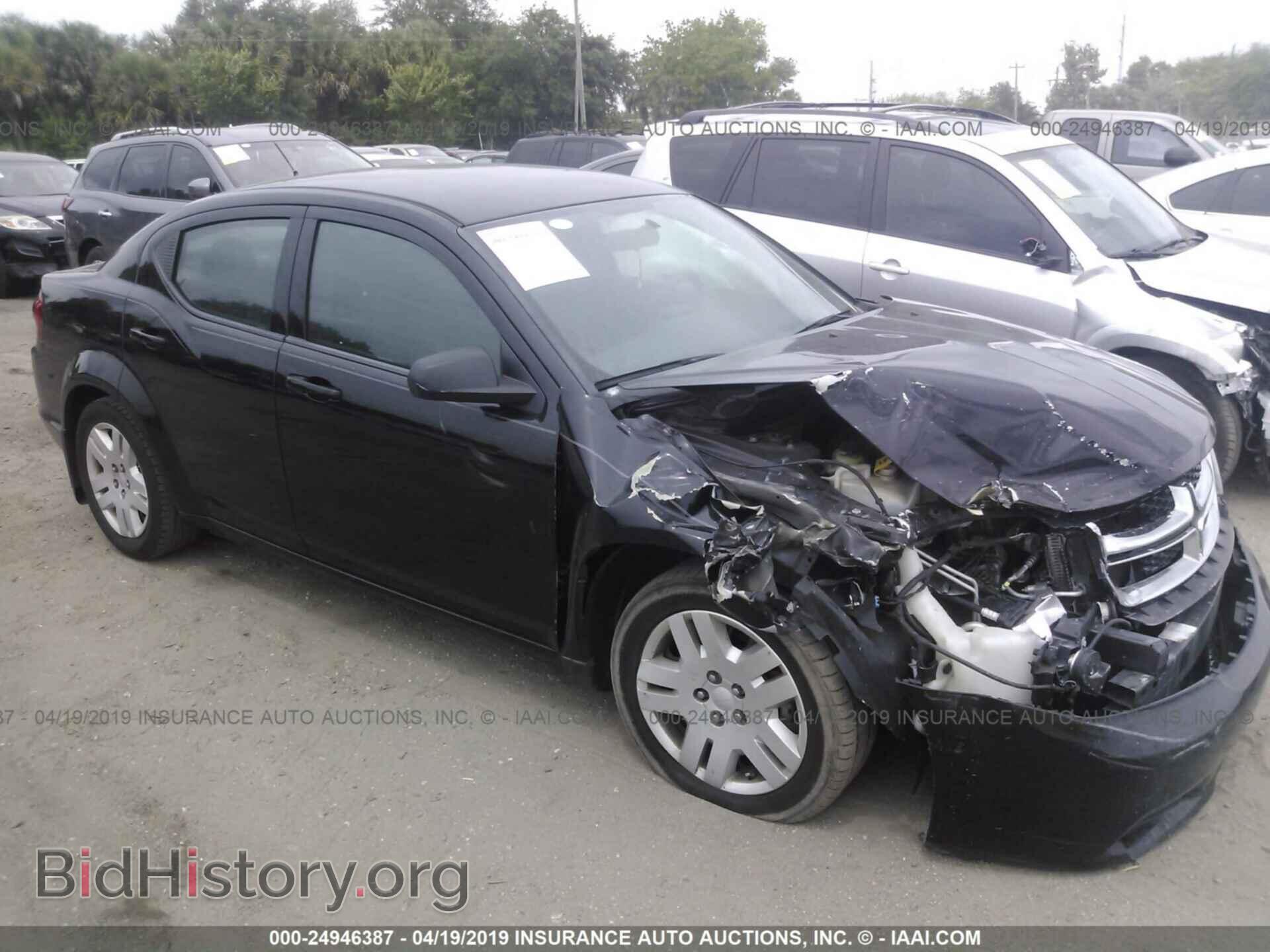 Фотография 1C3CDZAB7DN770943 - DODGE AVENGER 2013