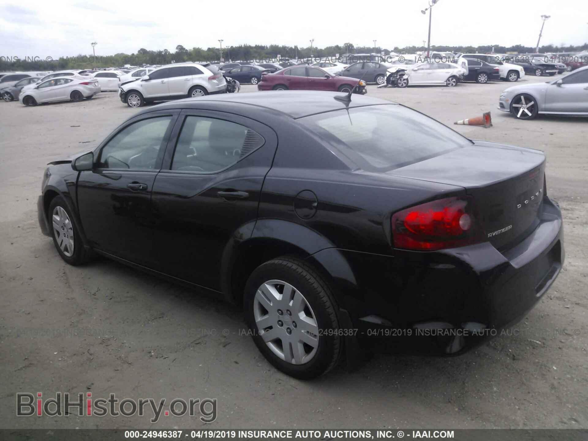 2013 DODGE AVENGER - VIN: 1C3CDZAB7DN770943 - Фото 3