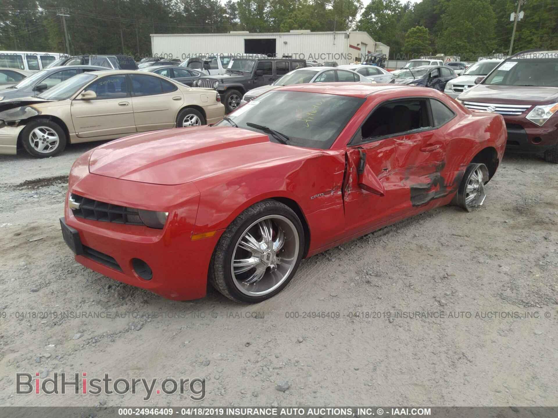 2013 CHEVROLET CAMARO - VIN: 2G1FA1E33D9241796 - Фото 2