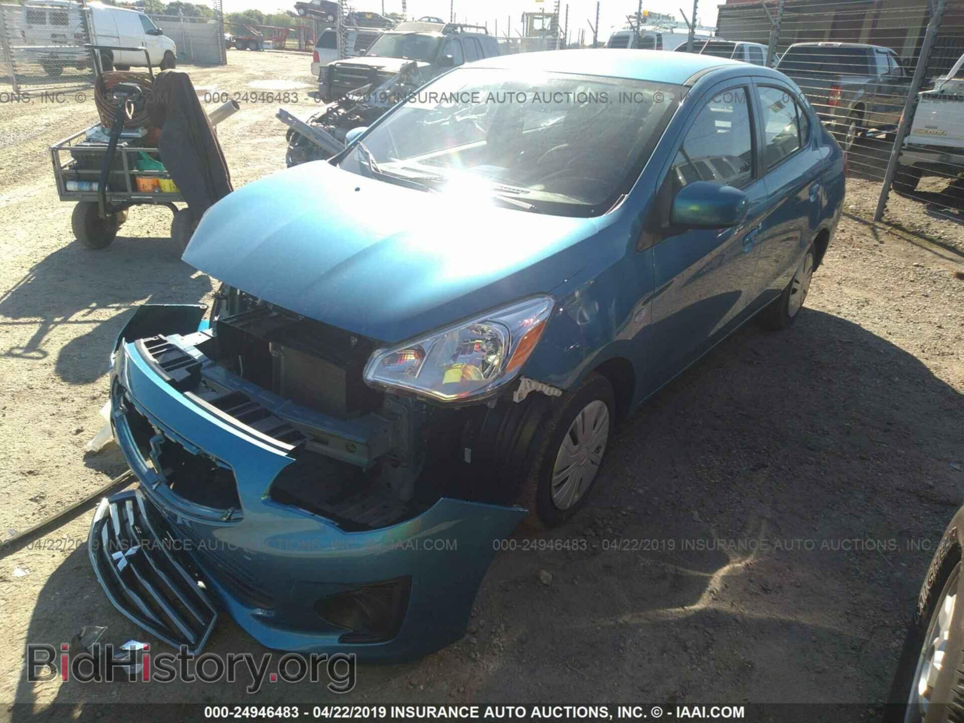 2017 MITSUBISHI MIRAGE - VIN: ML32F3FJ4HHF18673 - Фото 2