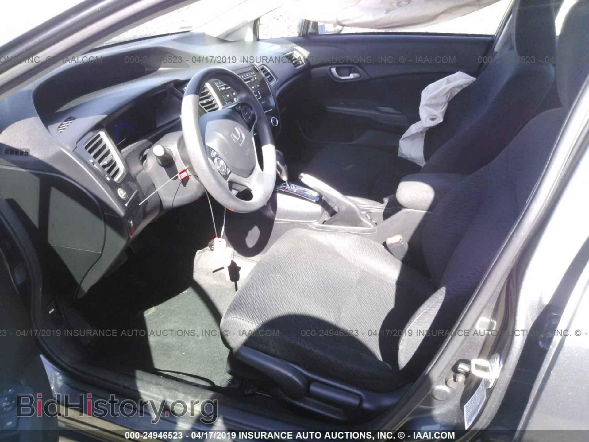 2013 HONDA CIVIC - VIN: 19XFB2F50DE251617 - Фото 5