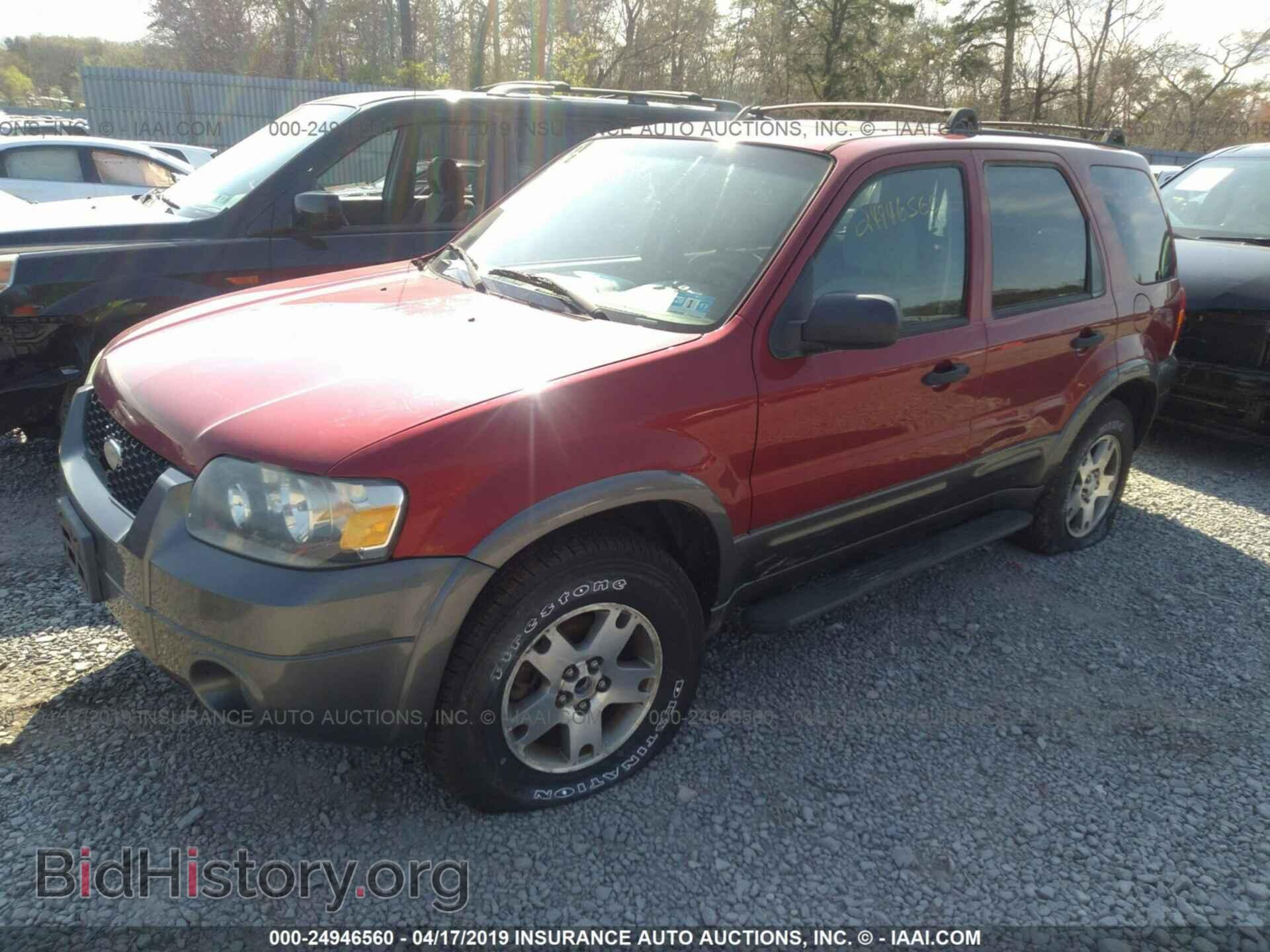 2005 FORD ESCAPE - VIN: 1FMYU93125KB62879 - Фото 2