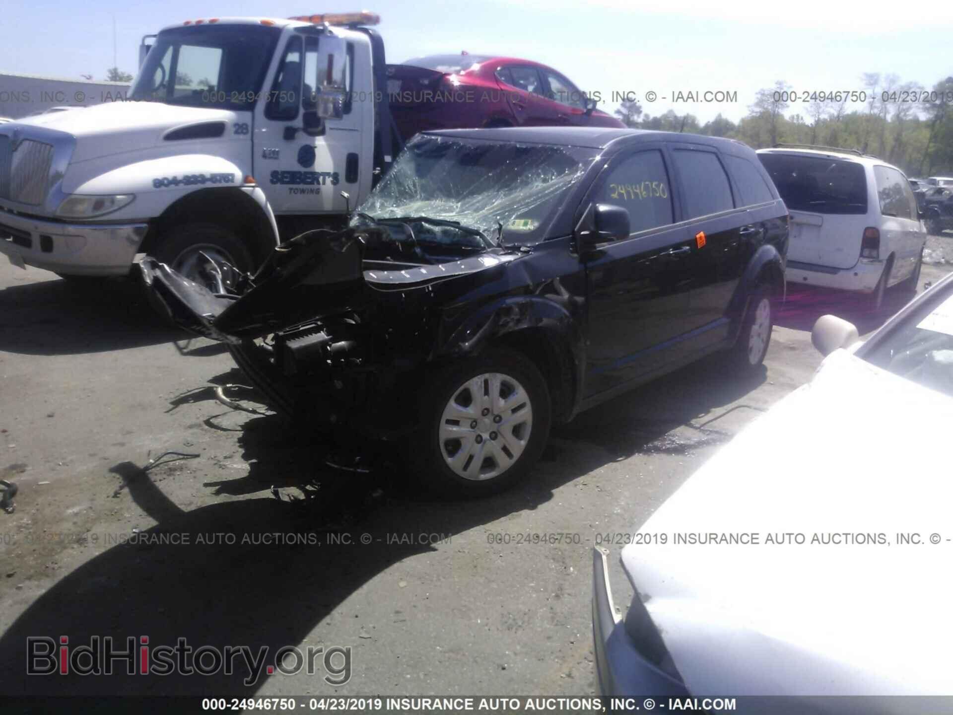 2014 DODGE JOURNEY - VIN: 3C4PDCAB5ET261882 - Фото 2