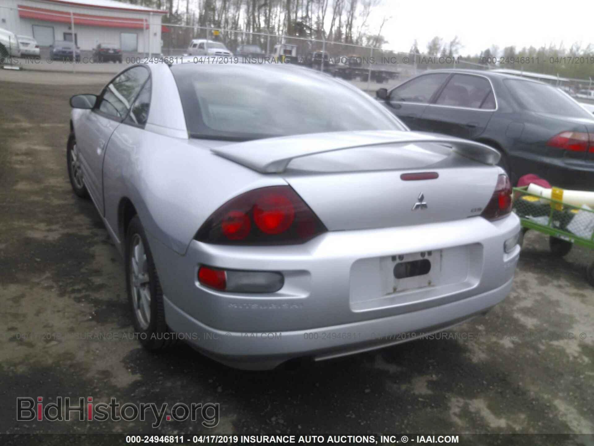 2002 MITSUBISHI ECLIPSE - VIN: 4A3AC44G92E059450 - Фото 3