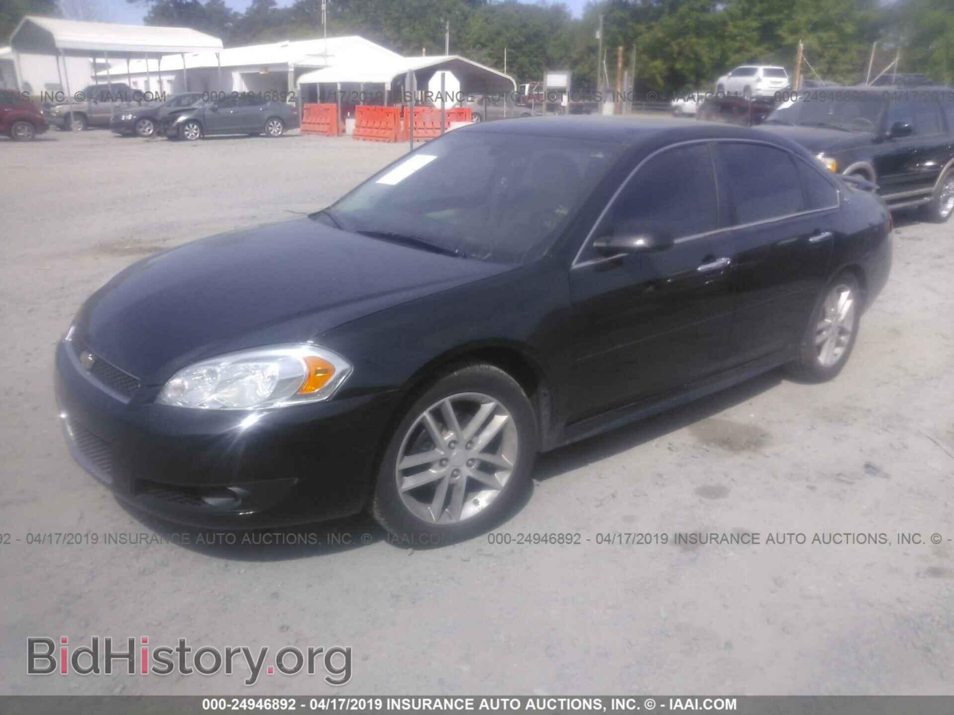 2012 CHEVROLET IMPALA - VIN: 2G1WC5E39C1306343 - Фото 2