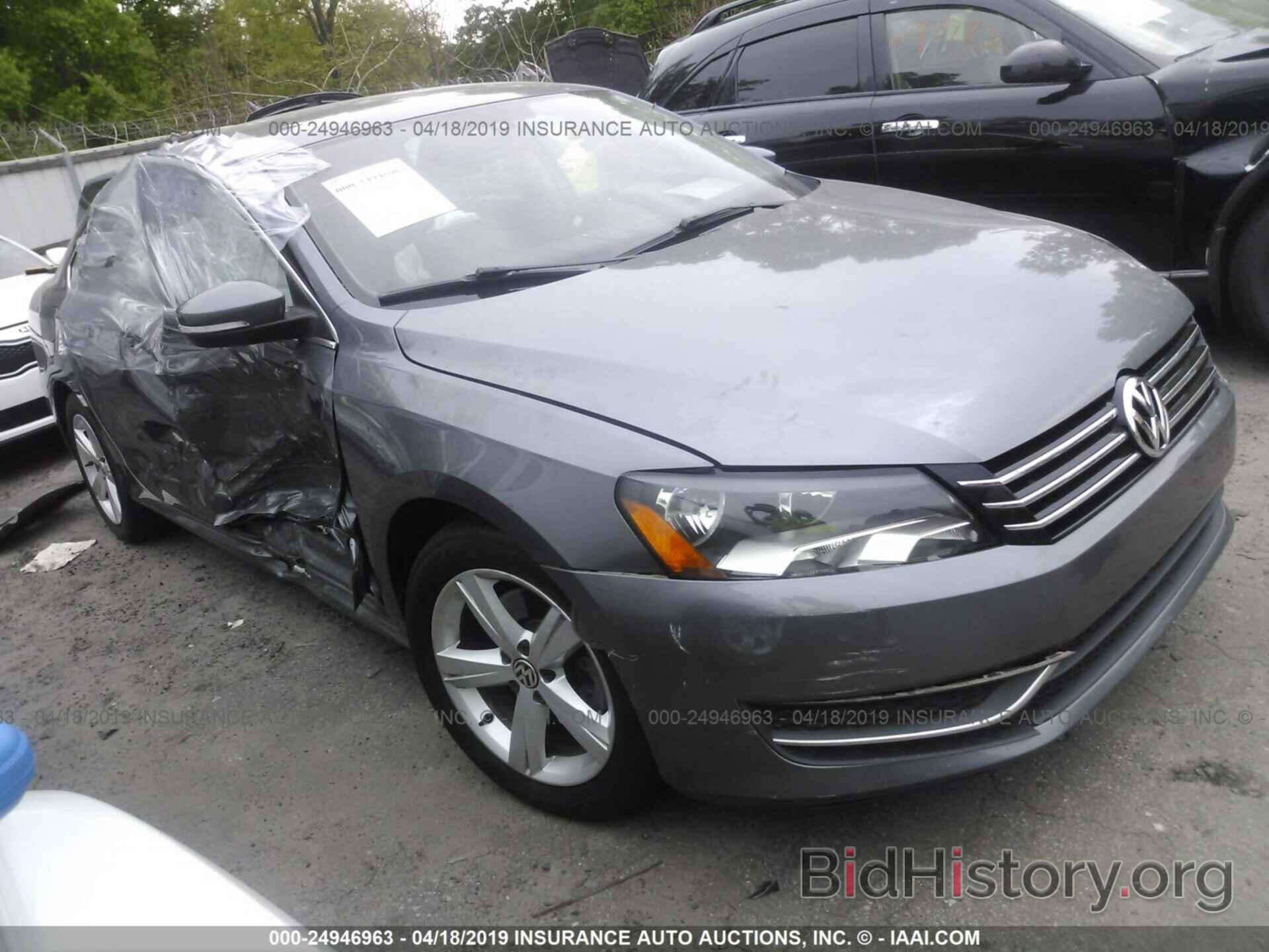 Photo 1VWBS7A33EC043528 - VOLKSWAGEN PASSAT 2014