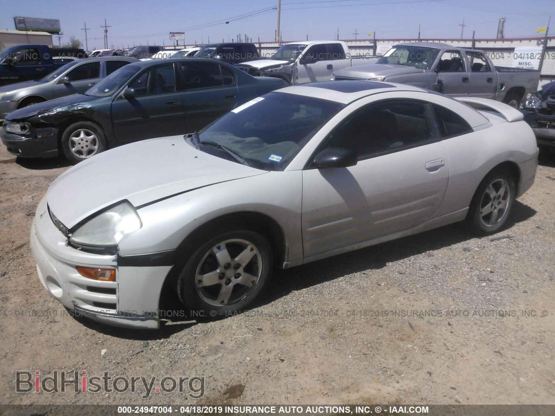 2003 MITSUBISHI ECLIPSE - VIN: 4A3AC44G43E004793 - Фото 2