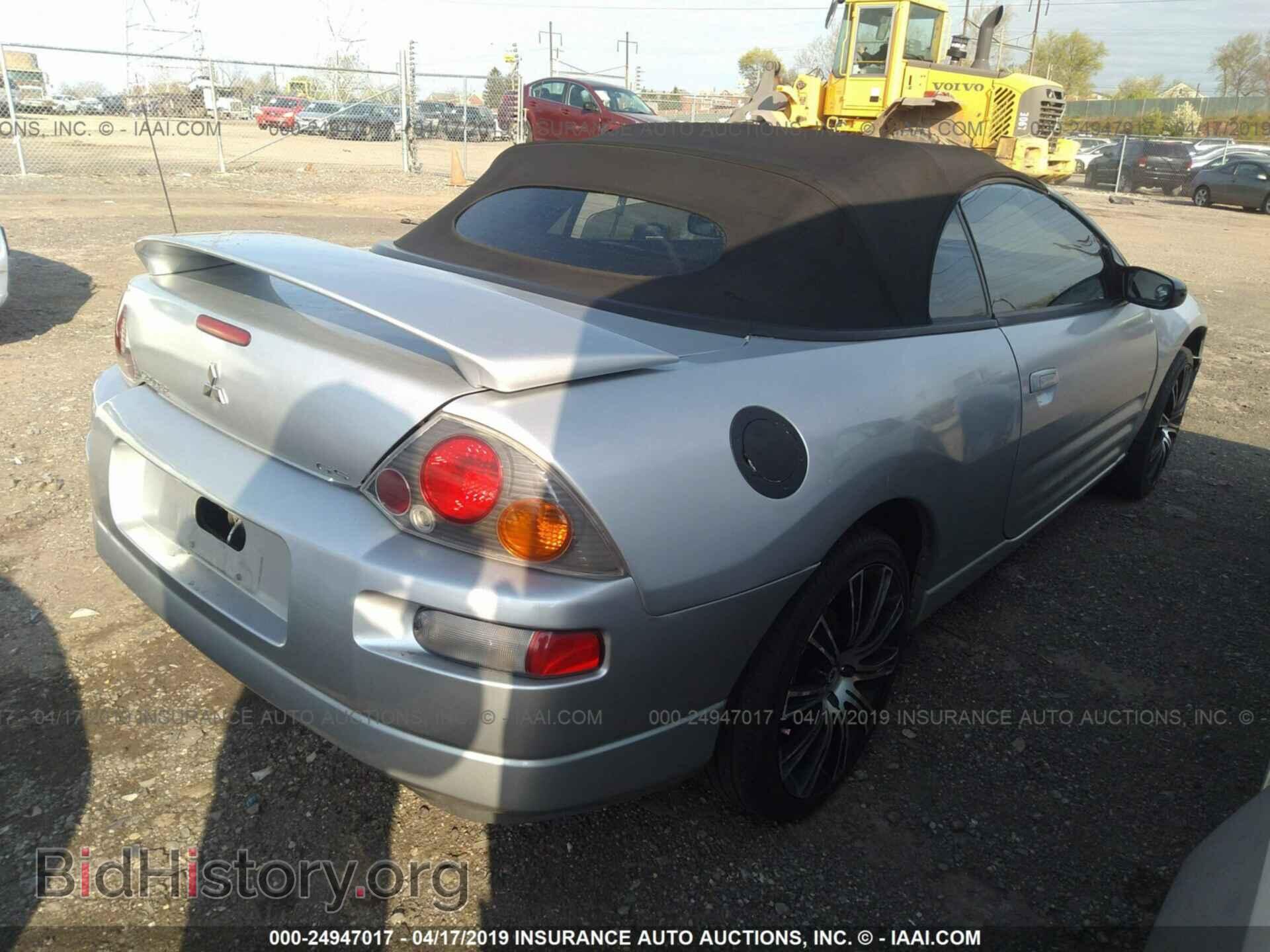 2004 MITSUBISHI ECLIPSE - VIN: 4A3AE45G54E112897 - Фото 4