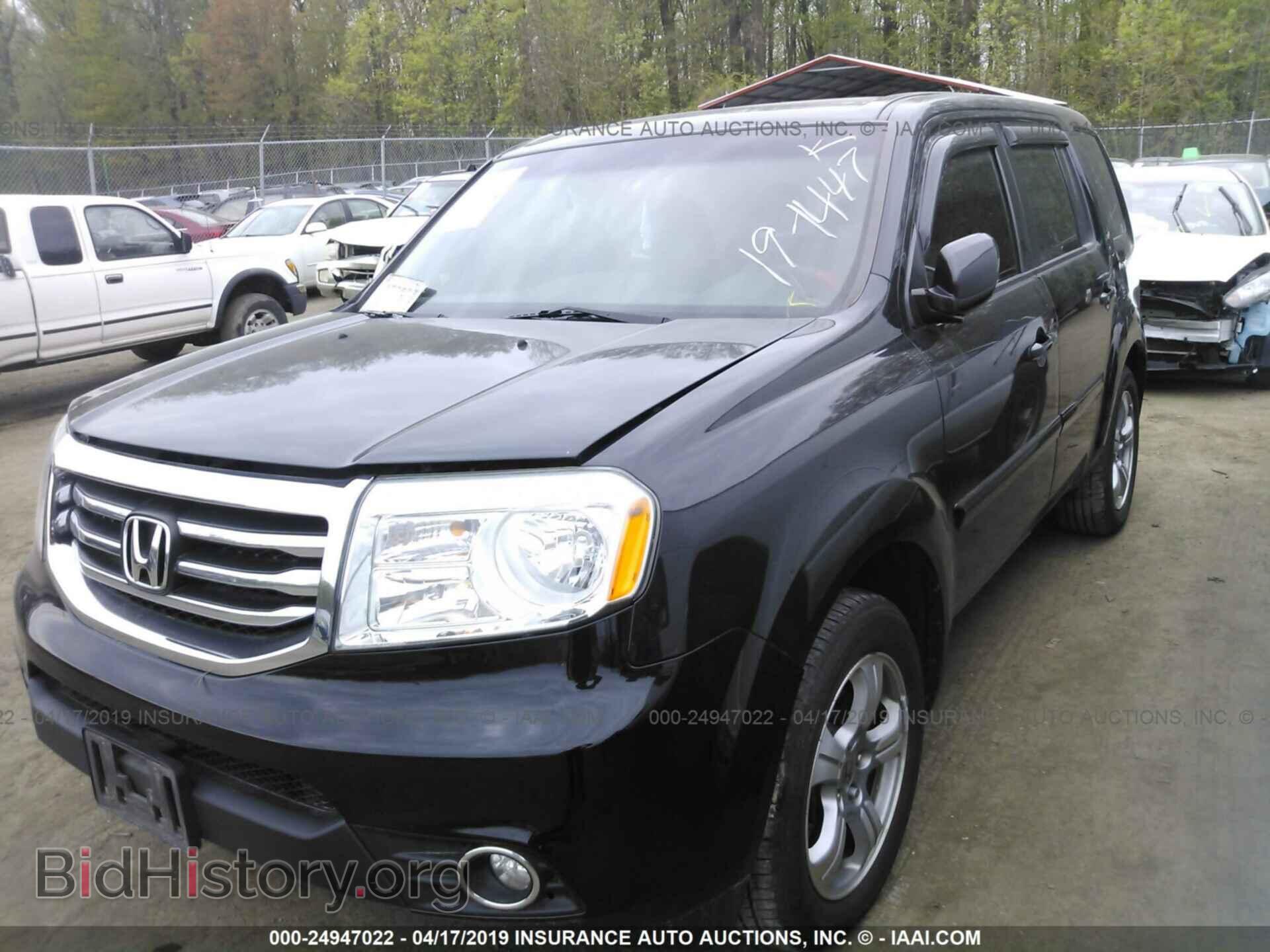 2013 HONDA PILOT - VIN: 5FNYF4H50DB025352 - Фото 2