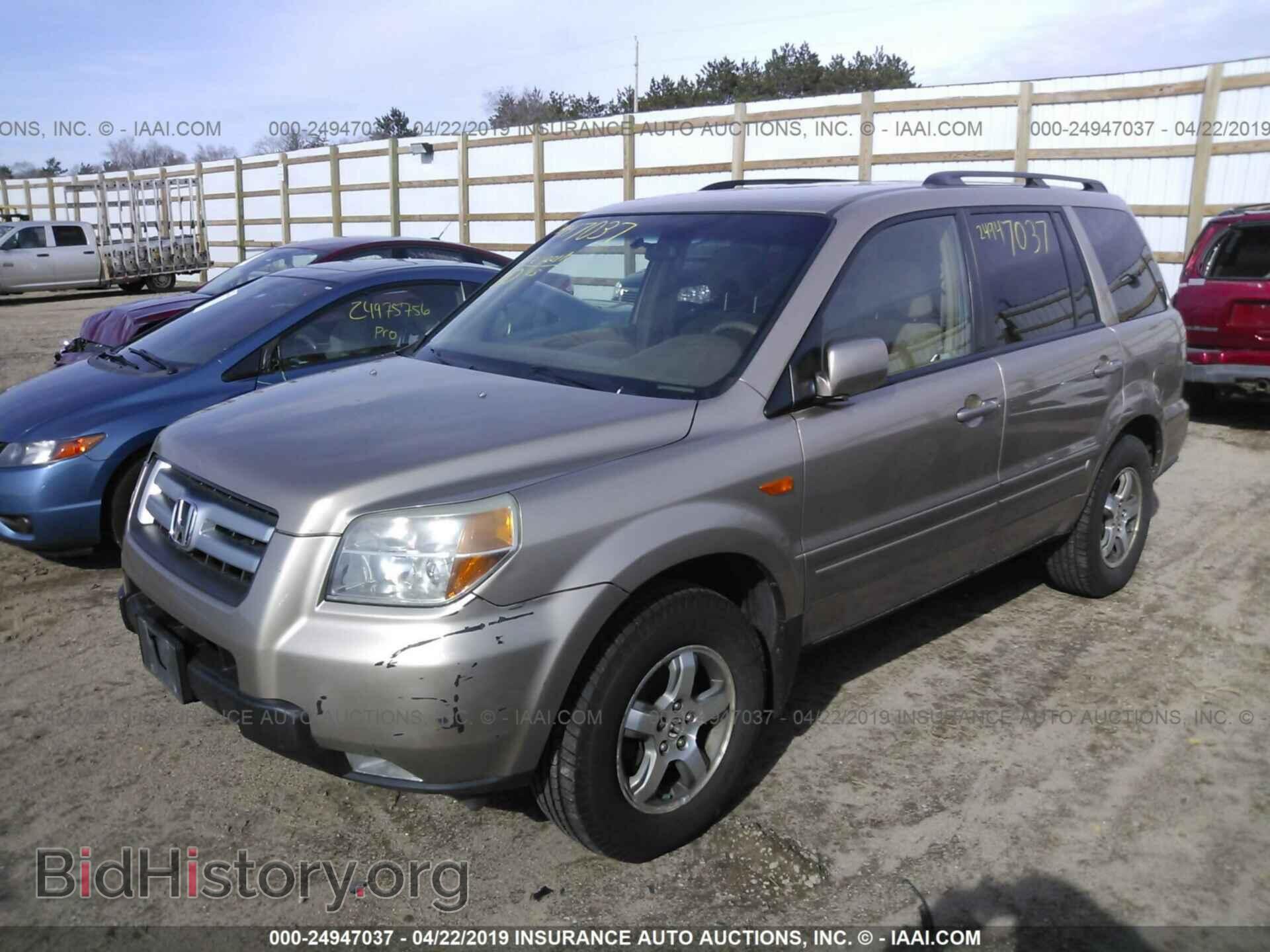 2006 HONDA PILOT - VIN: 5FNYF28466B011714 - Фото 2