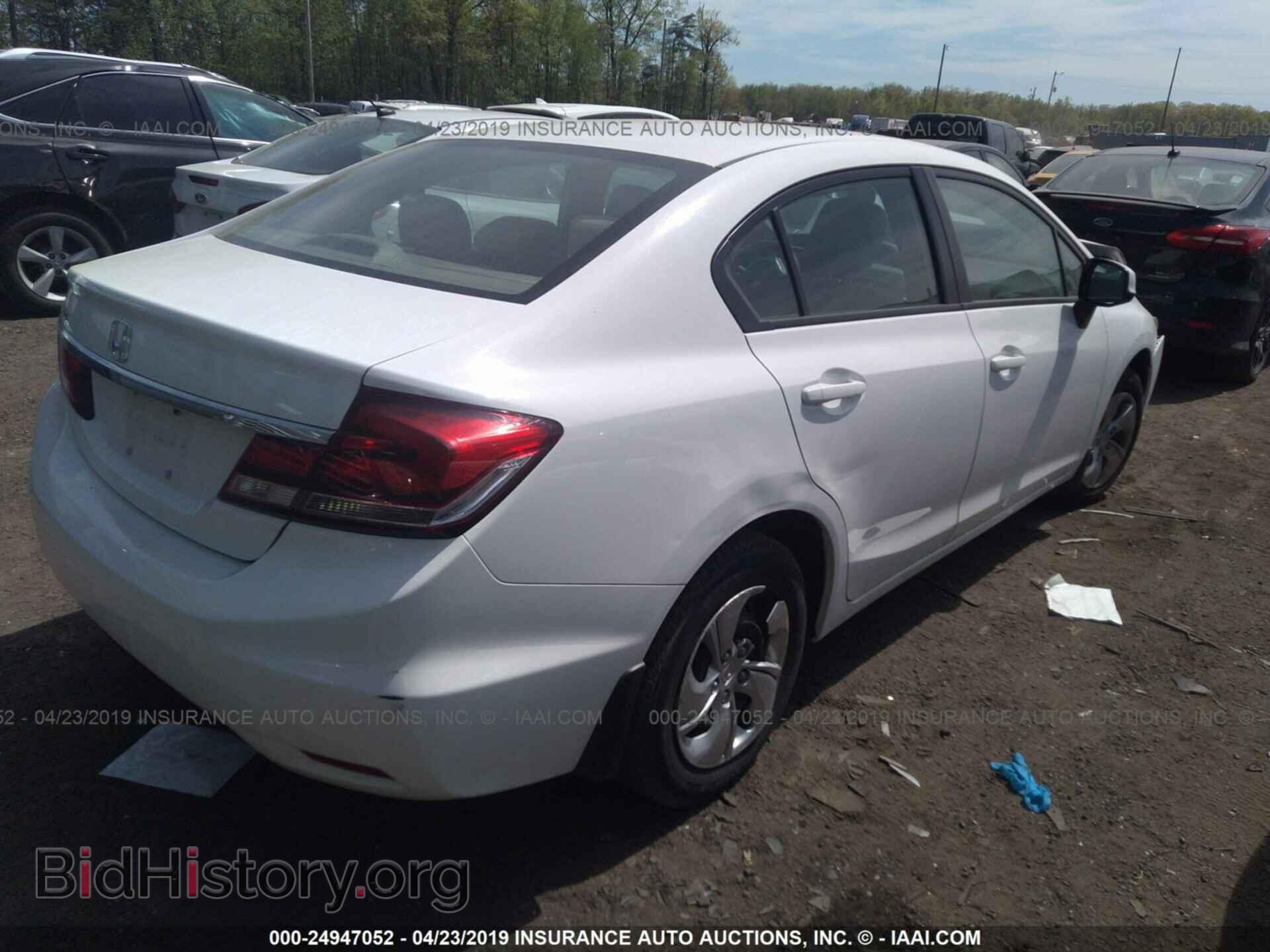 2013 HONDA CIVIC - VIN: 19XFB2F59DE224982 - Фото 4