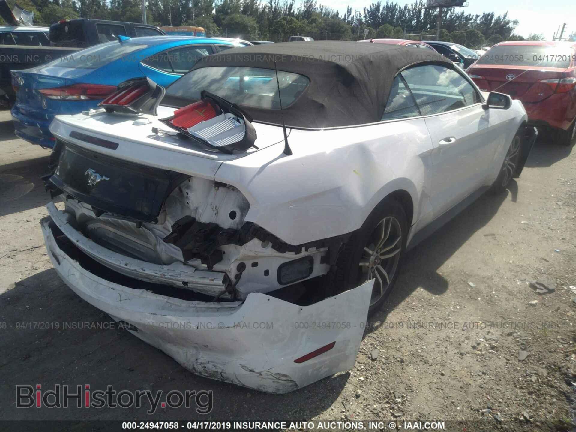 2017 FORD MUSTANG - VIN: 1FATP8UH8H5204363 - Фото 4