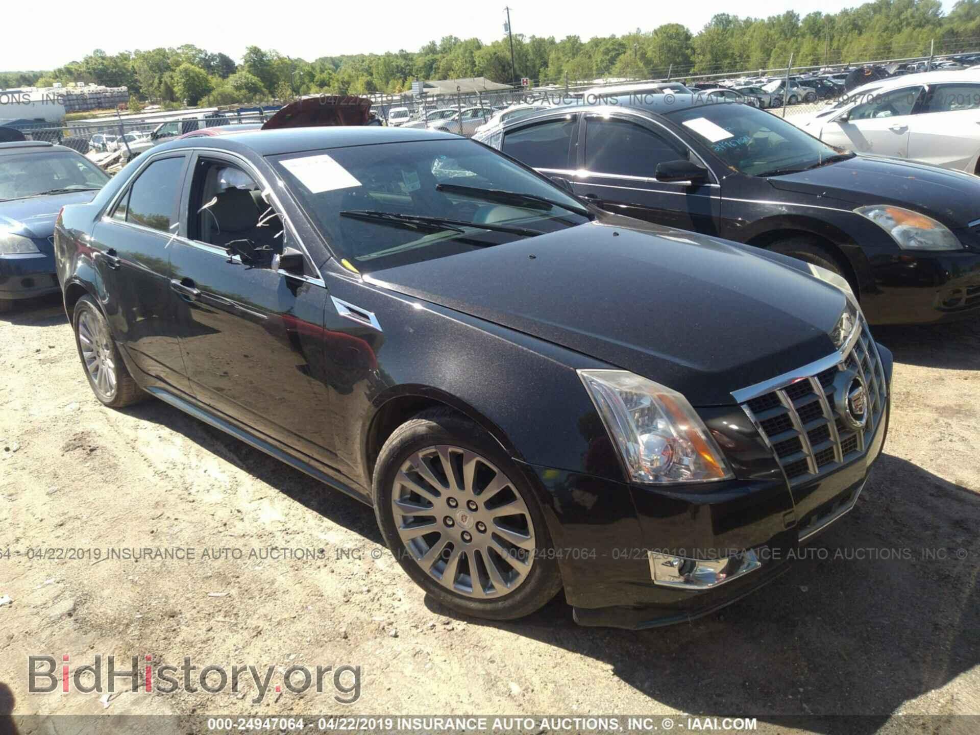 Photo 1G6DJ5E30C0102453 - CADILLAC CTS 2012