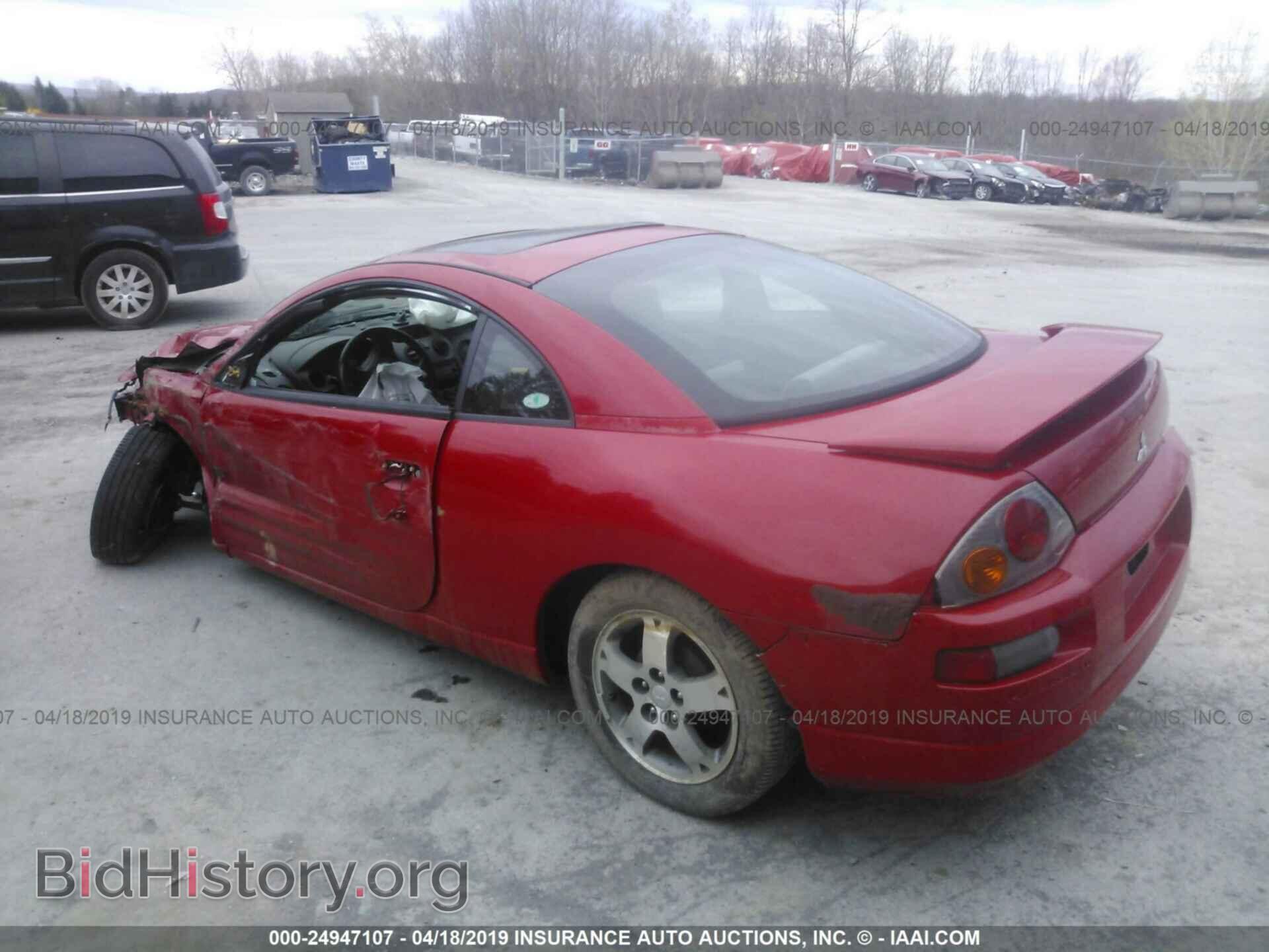 2003 MITSUBISHI ECLIPSE - VIN: 4A3AC44G93E030662 - Фото 3