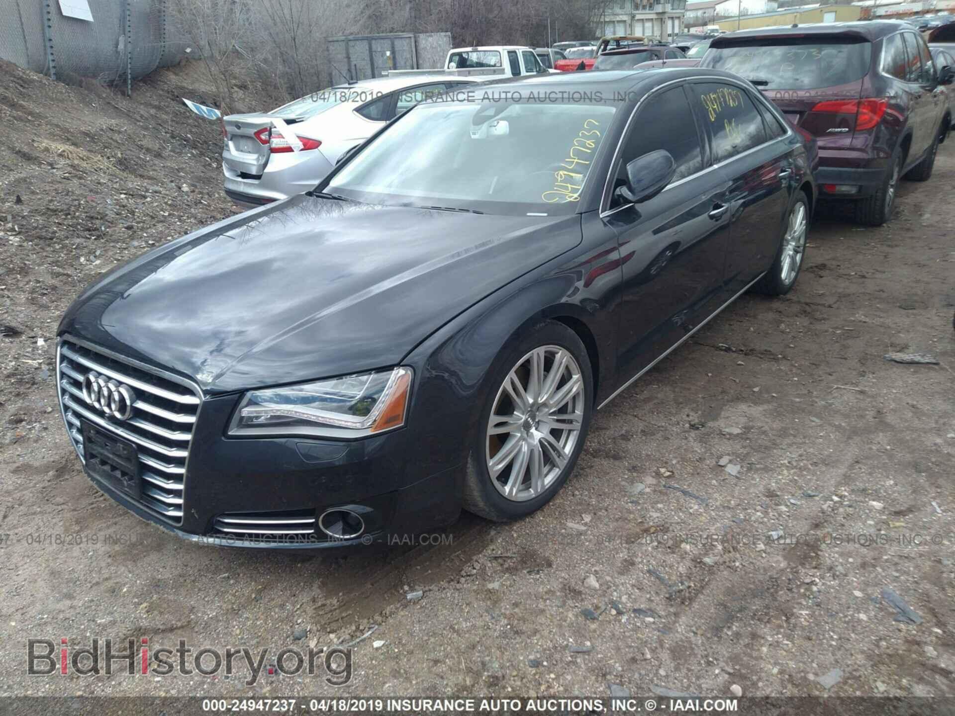 2014 AUDI A8 - VIN: WAURMAFD7EN012312 - Фото 2