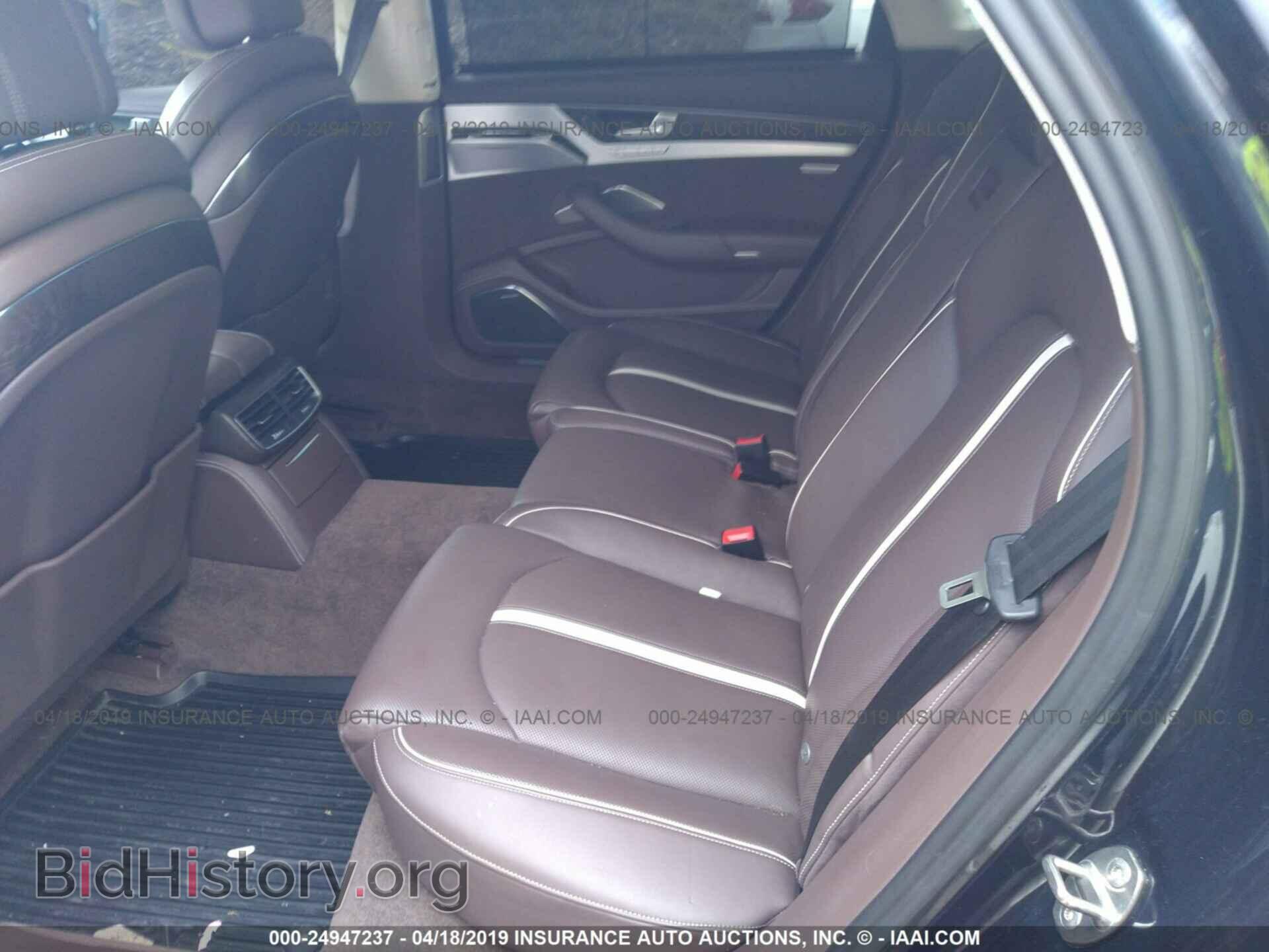 2014 AUDI A8 - VIN: WAURMAFD7EN012312 - Фото 8