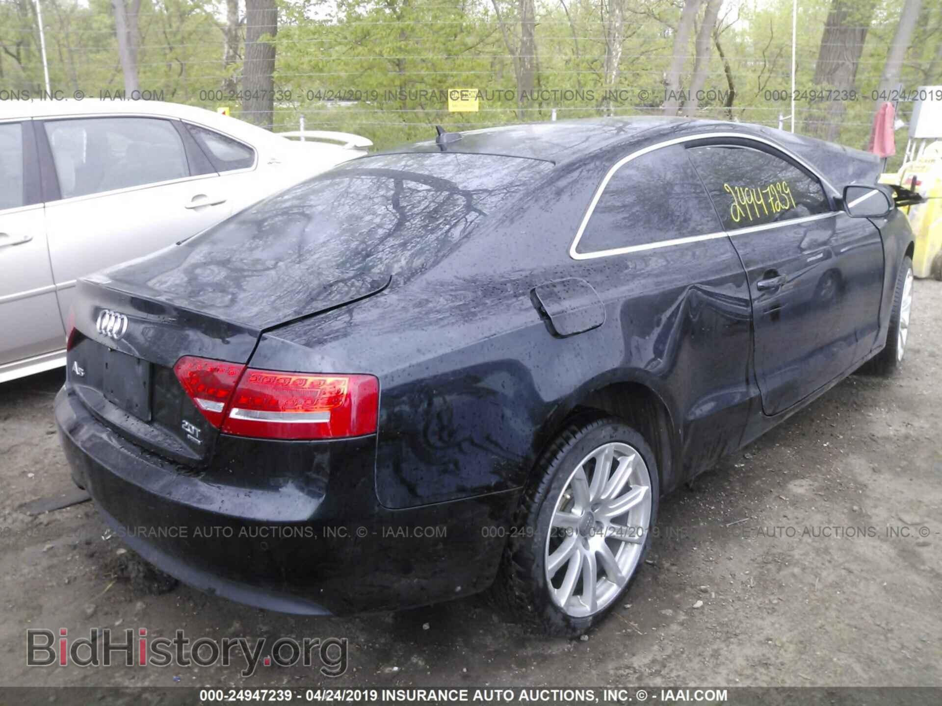 2012 AUDI A5 - VIN: WAULFAFR9CA014384 - Фото 4