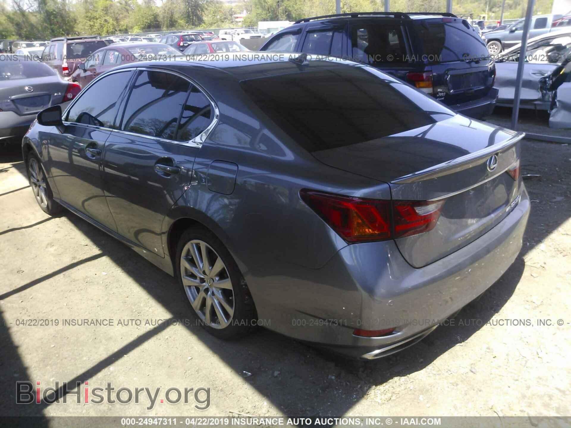 2013 LEXUS GS - VIN: JTHCE1BLXD5012143 - Фото 3