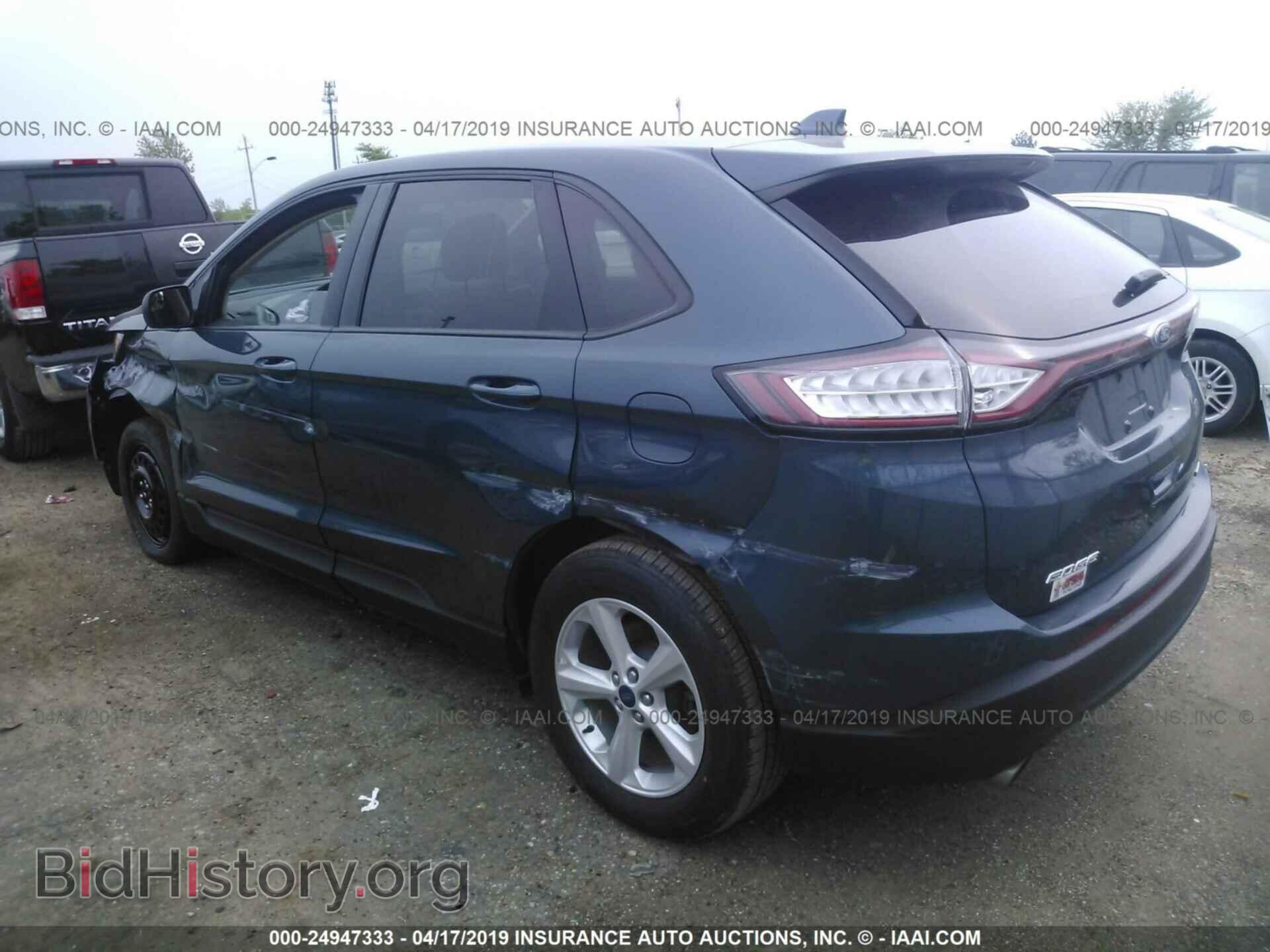 2016 FORD EDGE - VIN: 2FMPK3G94GBB31869 - Фото 3