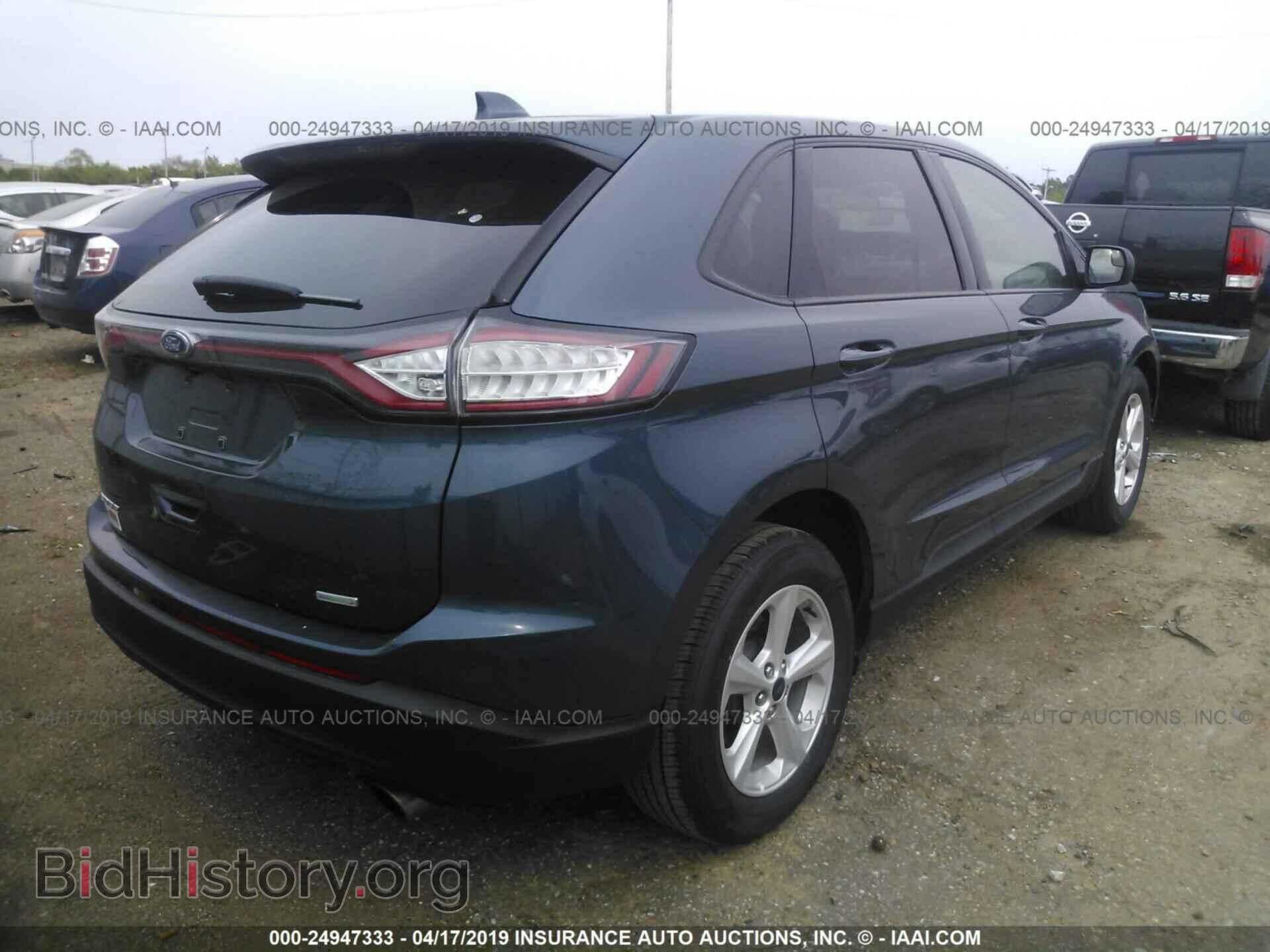 2016 FORD EDGE - VIN: 2FMPK3G94GBB31869 - Фото 4