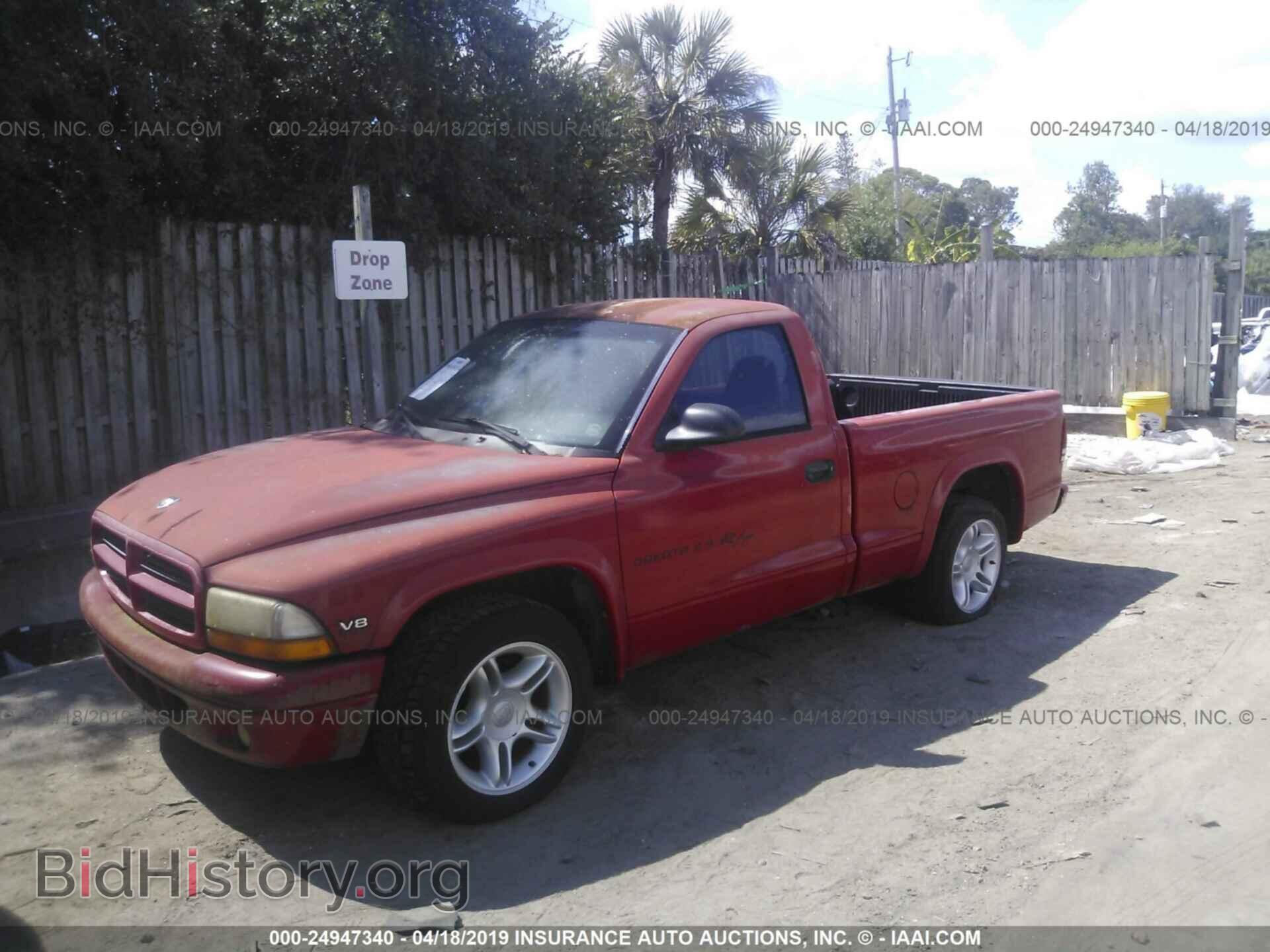 2000 DODGE DAKOTA - VIN: 1B7GL26Z9YS650355 - Фото 2