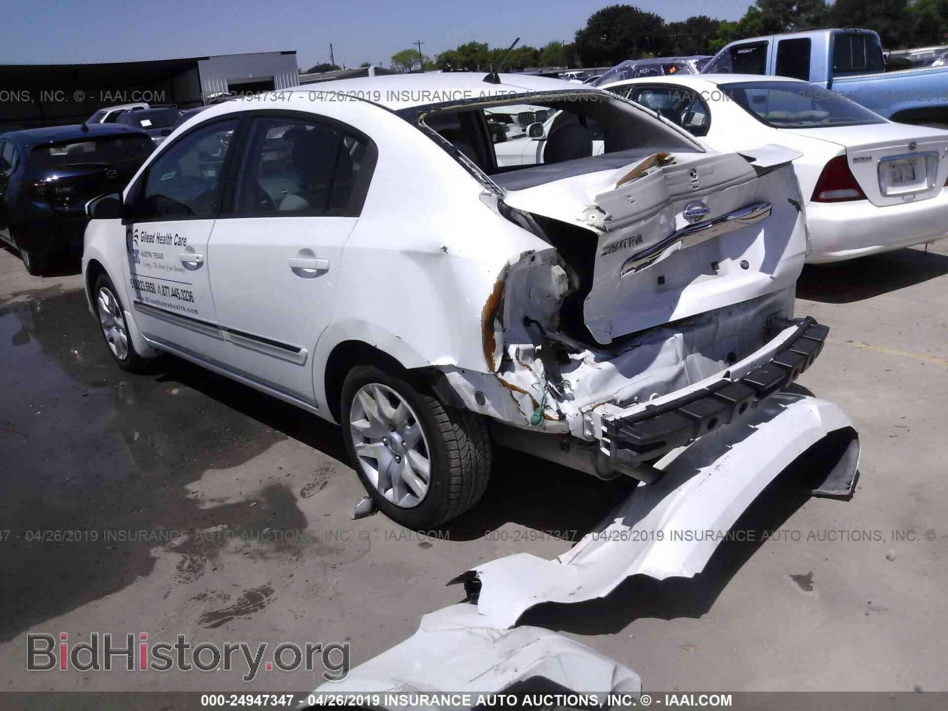 2011 NISSAN SENTRA - VIN: 3N1AB6AP2BL684393 - Фото 3