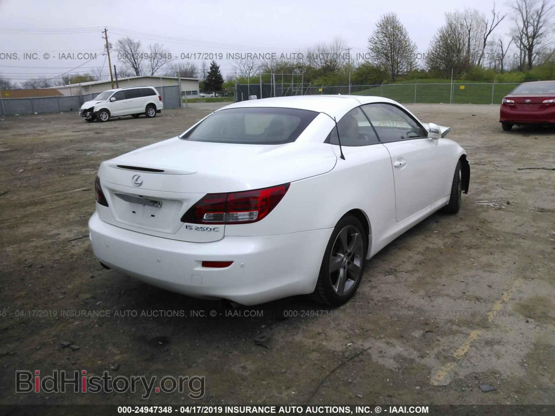 2011 LEXUS IS - VIN: JTHFF2C21B2519307 - Photo 4