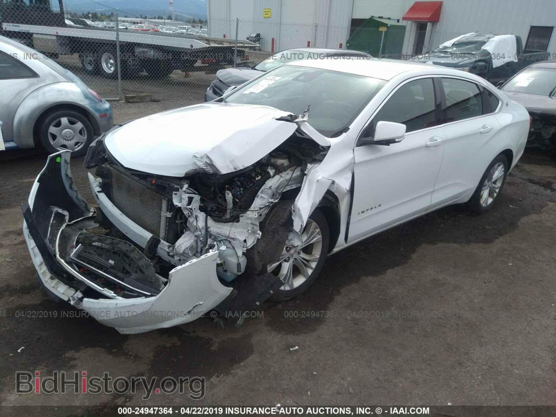 2014 CHEVROLET IMPALA - VIN: 2G1125S34E9114057 - Фото 2