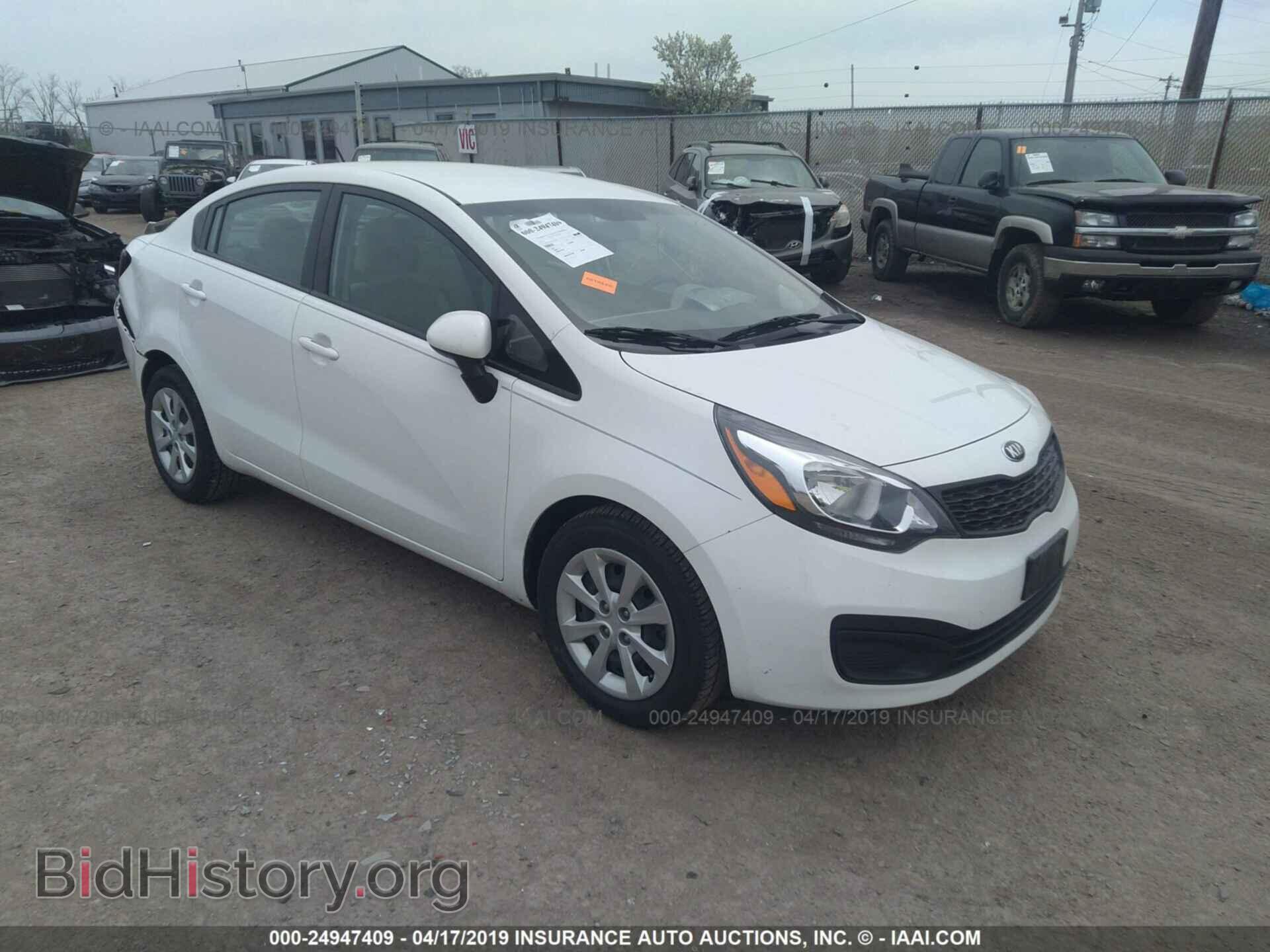 Photo KNADM4A34D6284870 - KIA RIO 2013