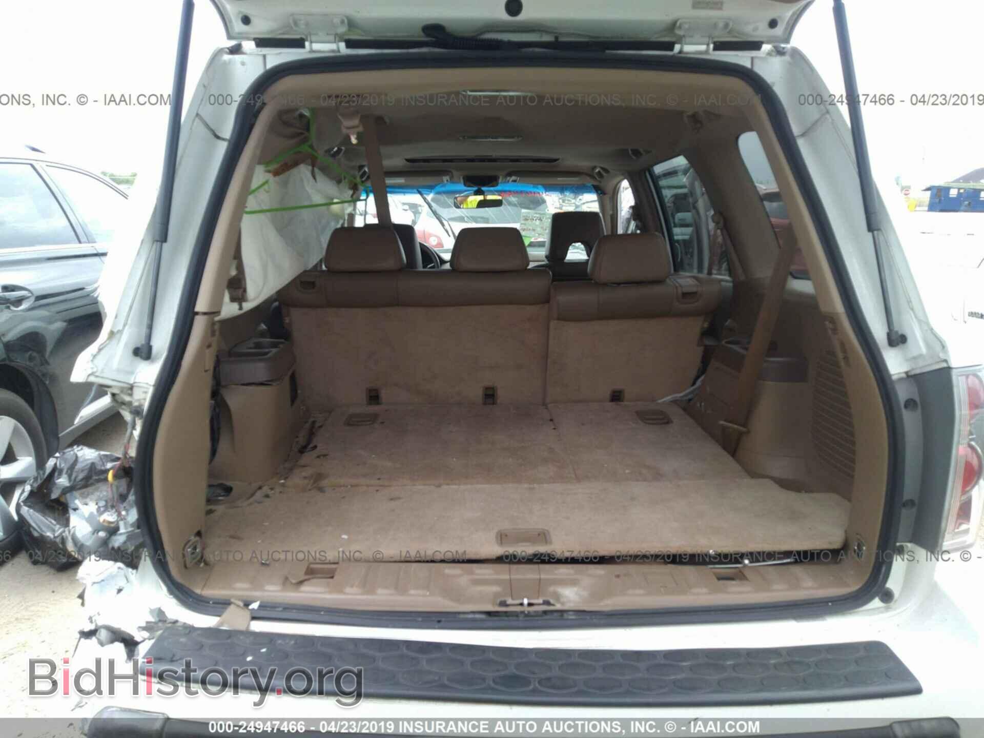 2008 HONDA PILOT - VIN: 5FNYF28558B009996 - Фото 8