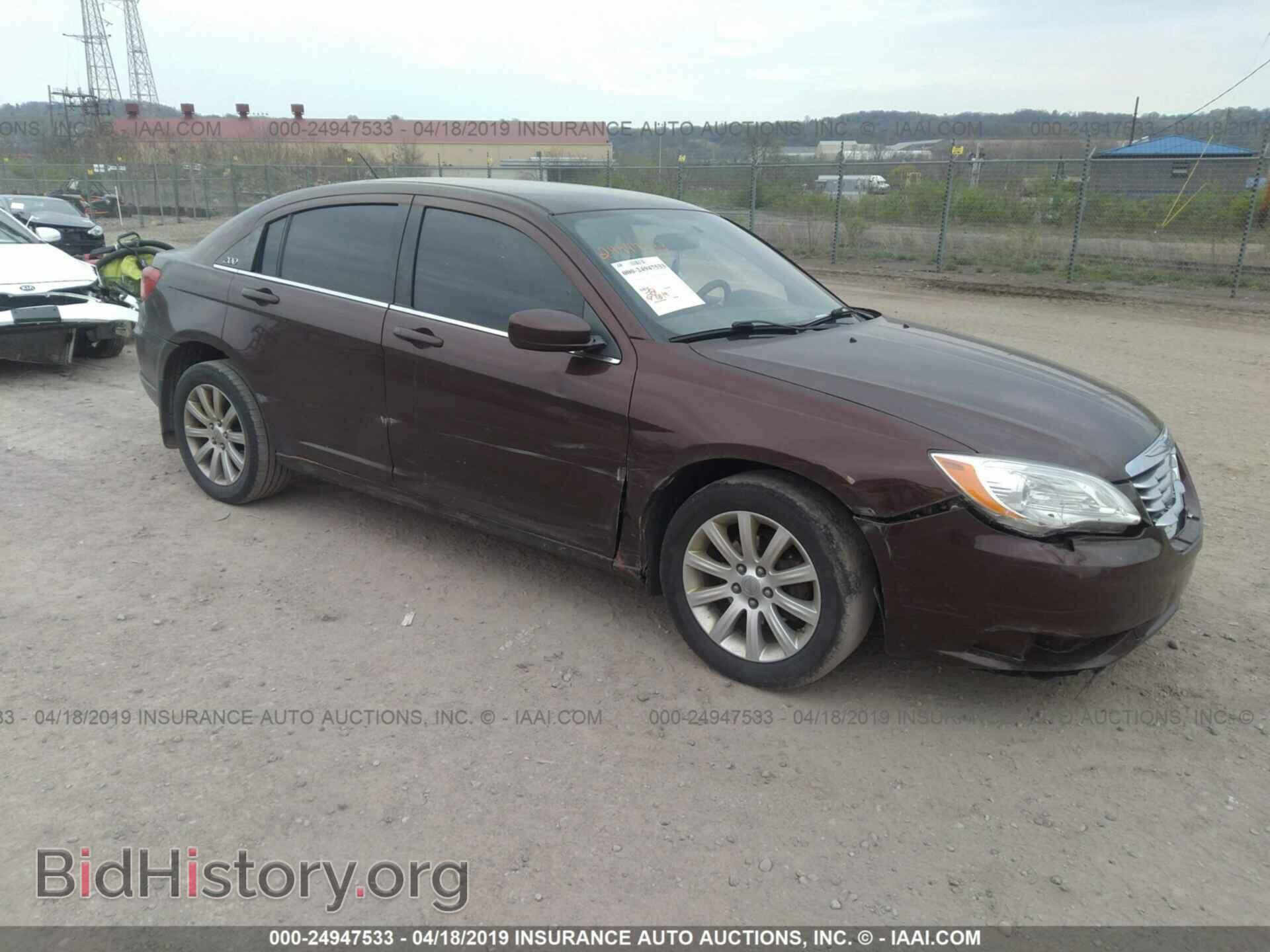 Фотография 1C3CCBBB9CN169508 - CHRYSLER 200 2012