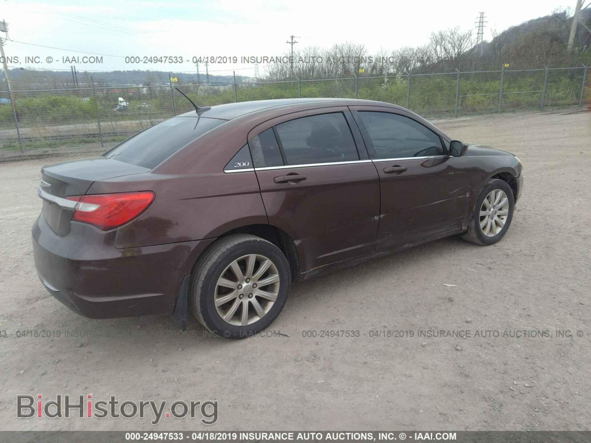 2012 CHRYSLER 200 - VIN: 1C3CCBBB9CN169508 - Фото 4
