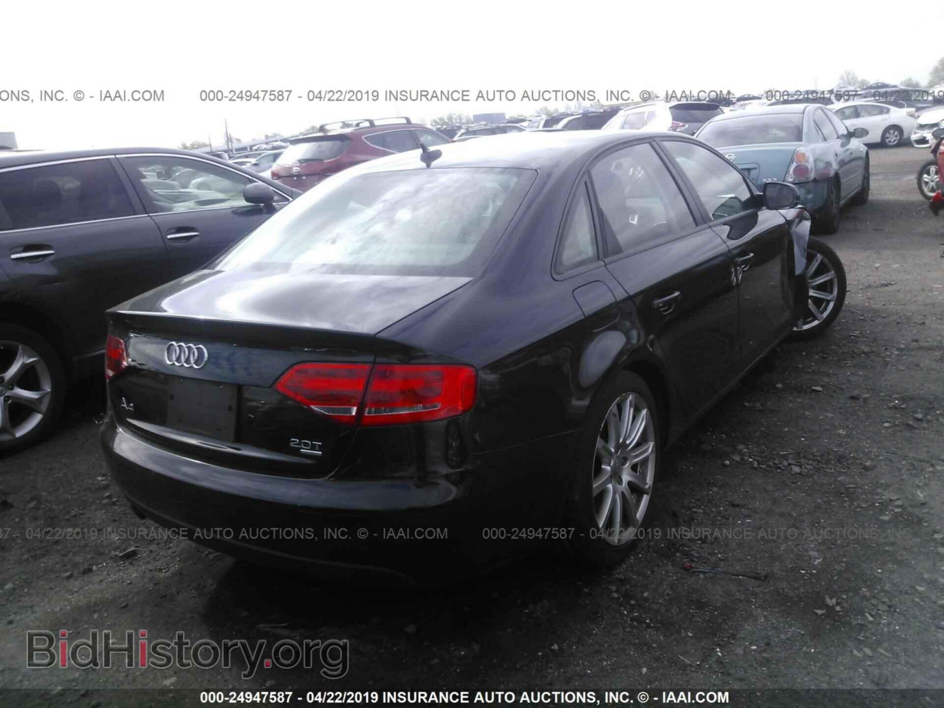 2010 AUDI A4 - VIN: WAUDFAFLXAN024007 - Фото 4