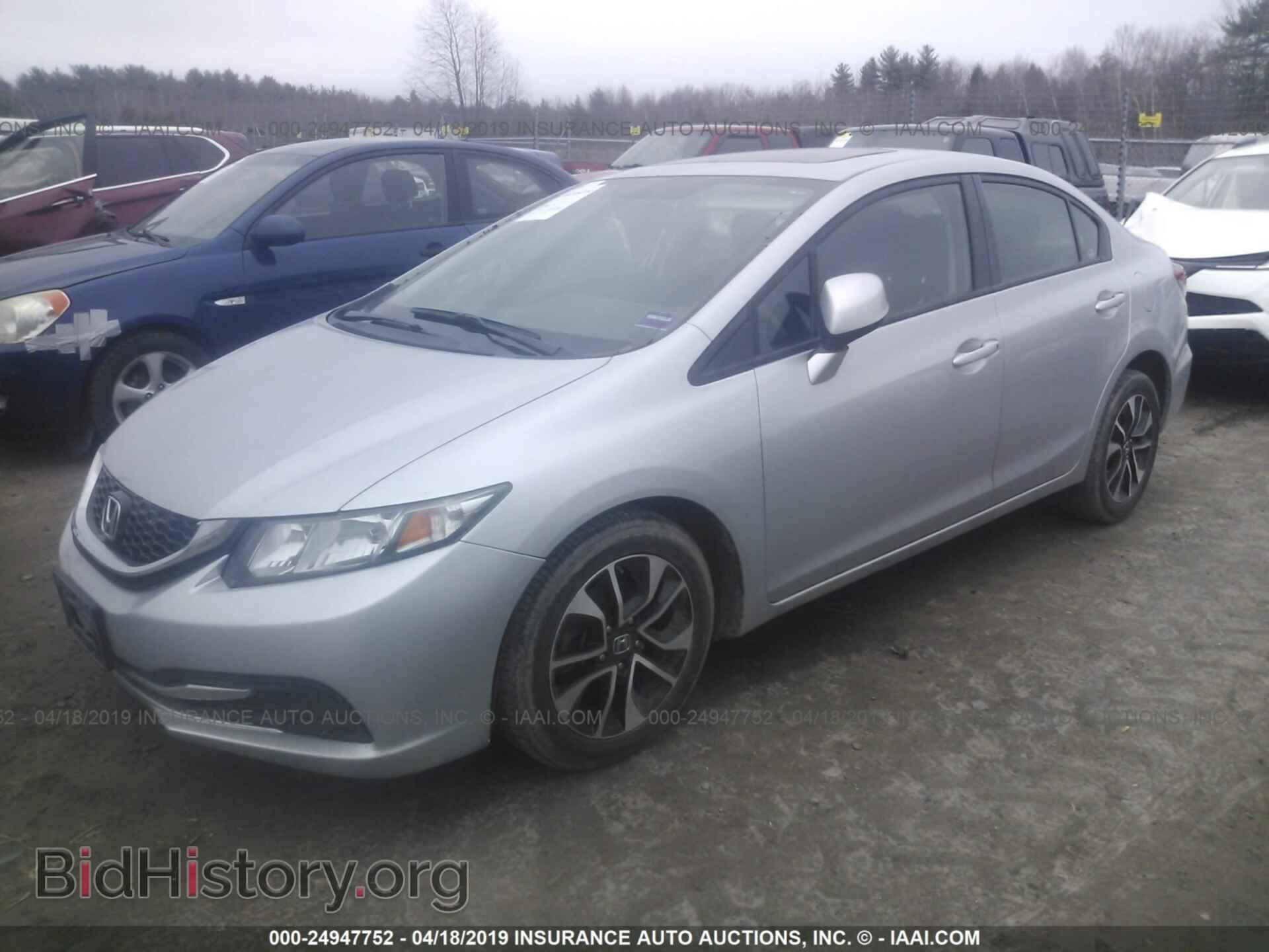 2013 HONDA CIVIC - VIN: 2HGFB2F80DH514866 - Фото 2
