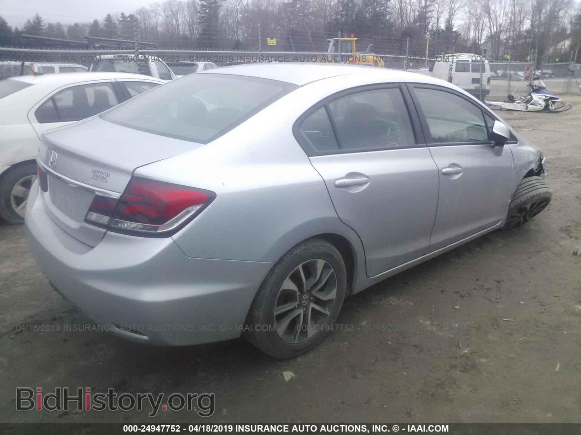 2013 HONDA CIVIC - VIN: 2HGFB2F80DH514866 - Фото 4