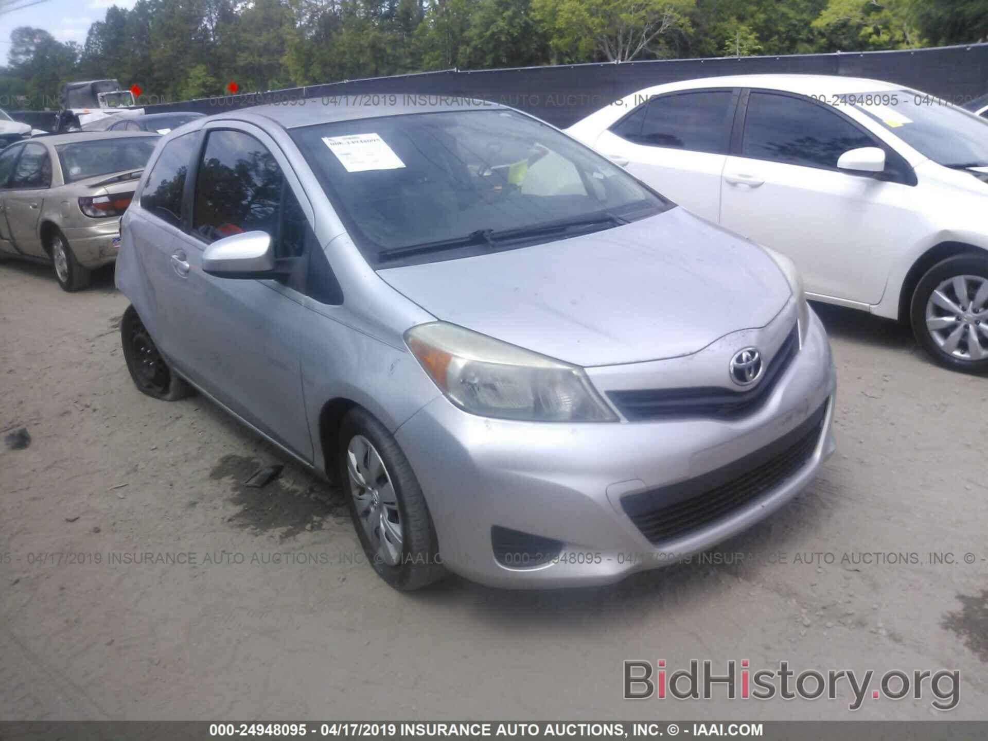 Photo JTDJTUD30CD504049 - TOYOTA YARIS 2012