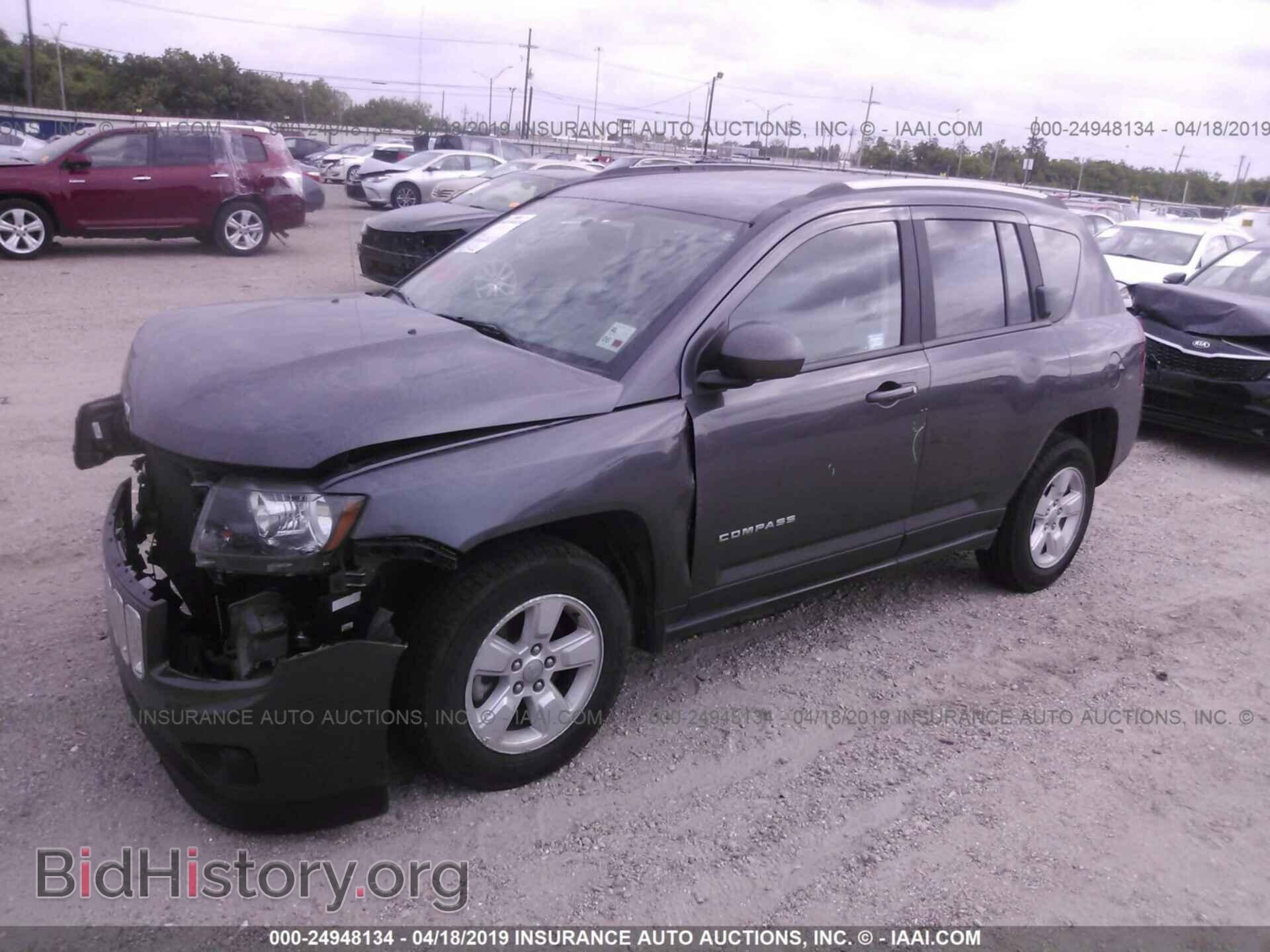 2017 JEEP COMPASS - VIN: 1C4NJCEA0HD151608 - Фото 2