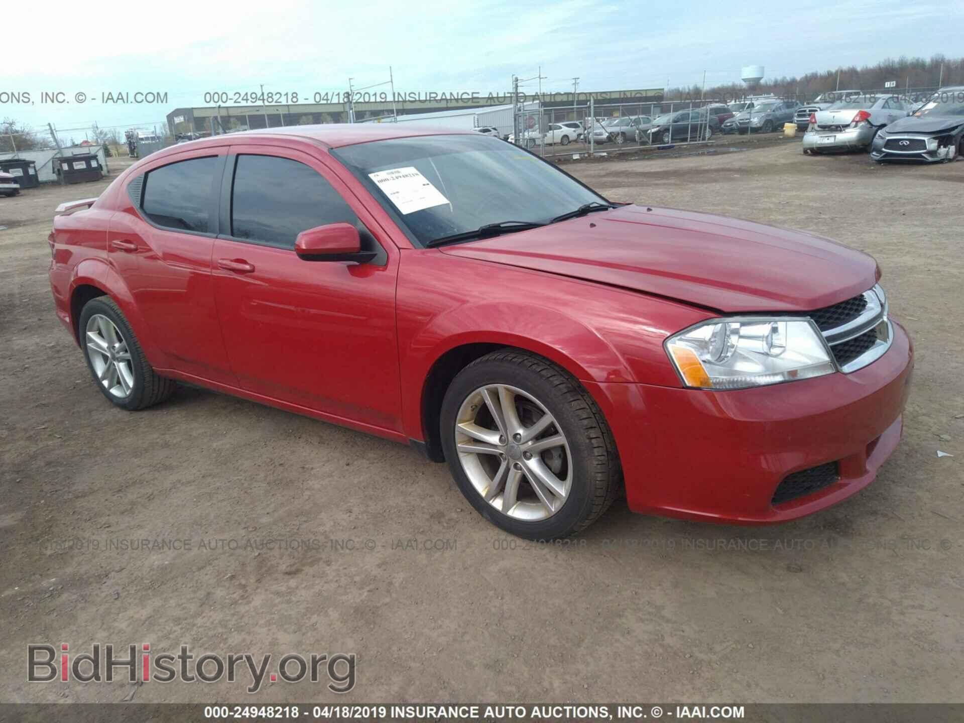 Photo 1C3CDZCBXCN314351 - DODGE AVENGER 2012