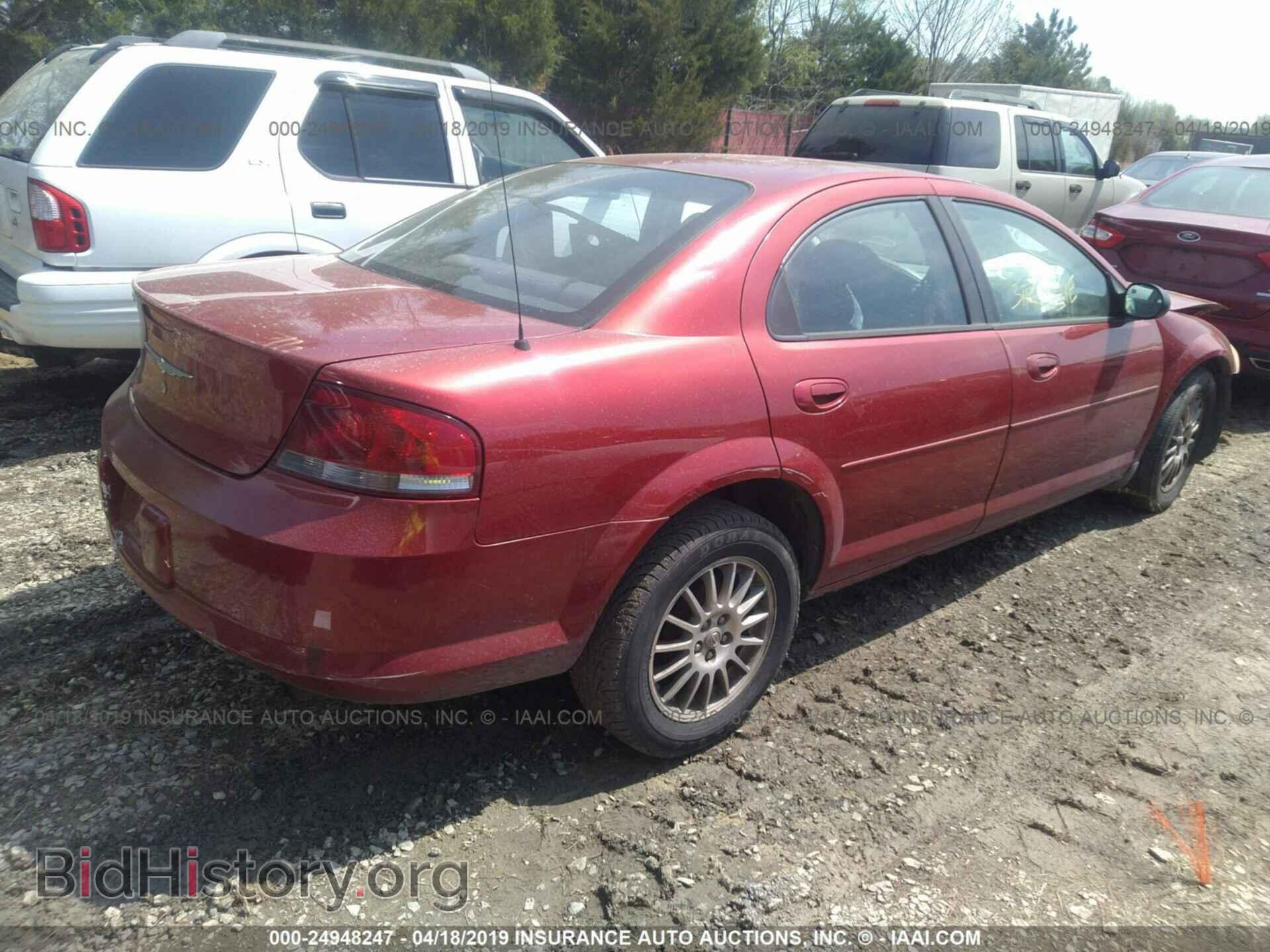 2005 CHRYSLER SEBRING - VIN: 1C3EL46X15N636711 - Фото 4