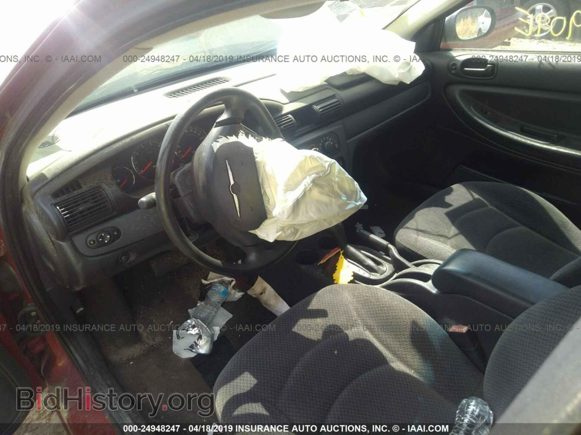 2005 CHRYSLER SEBRING - VIN: 1C3EL46X15N636711 - Фото 5