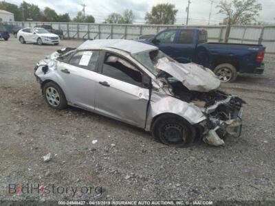 2016 Ford FOCUS S, серебристый — VIN 1FADP3E23GL359186, IAAI