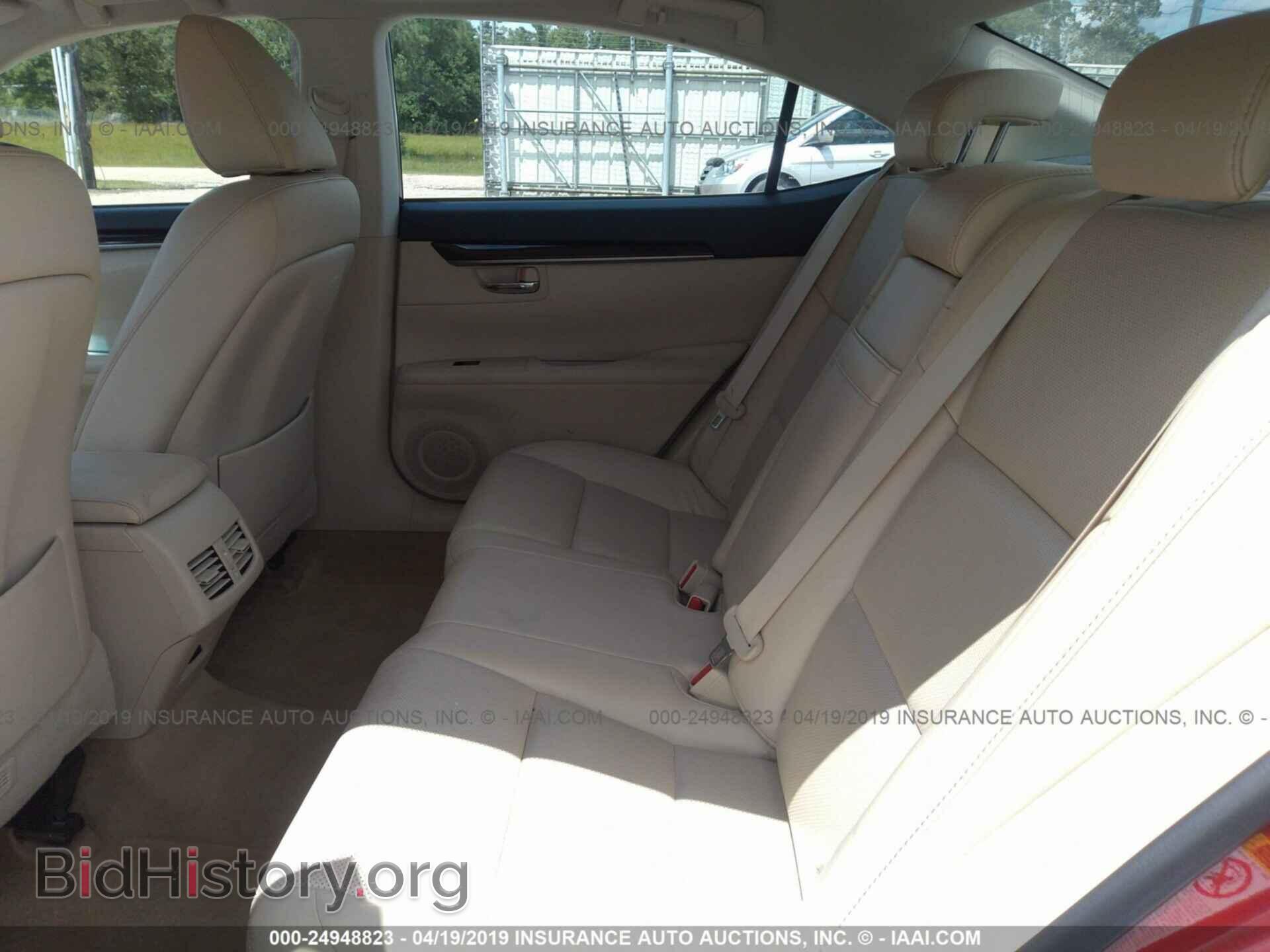 2013 LEXUS ES - VIN: JTHBK1GG7D2065528 - Фото 8