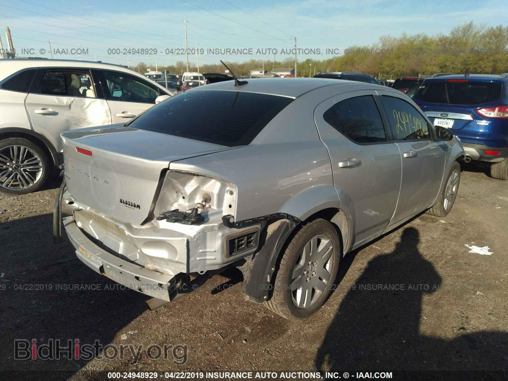 2012 DODGE AVENGER - VIN: 1C3CDZAB6CN102260 - Фото 4