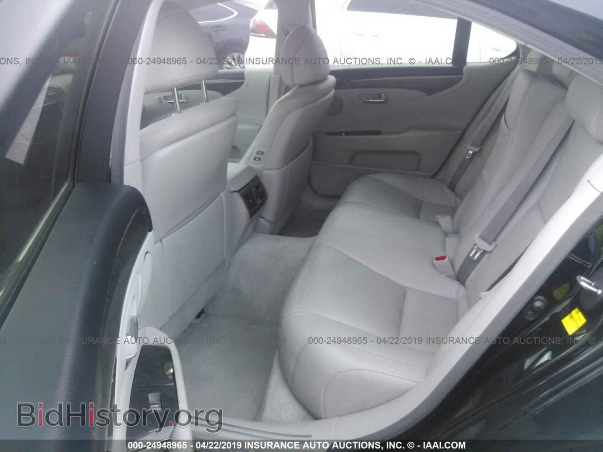 2009 LEXUS LS - VIN: JTHBL46F695088022 - Фото 8