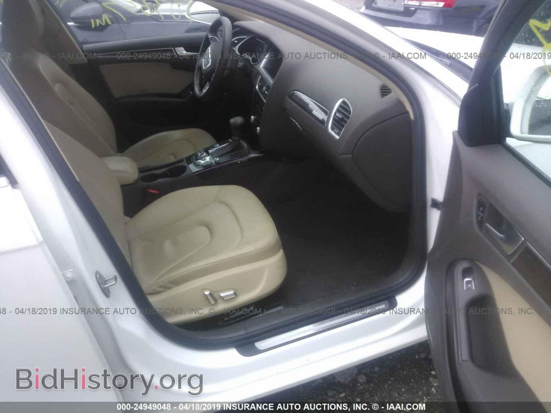 2013 AUDI A4 - VIN: WAUFFAFL3DN043706 - Фото 5