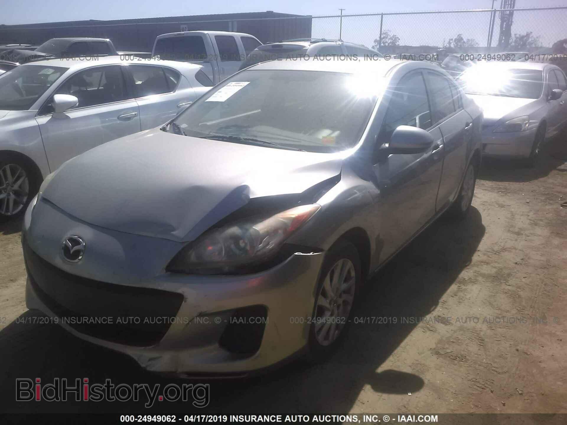 2012 MAZDA 3 - VIN: JM1BL1V87C1679428 - Фото 2