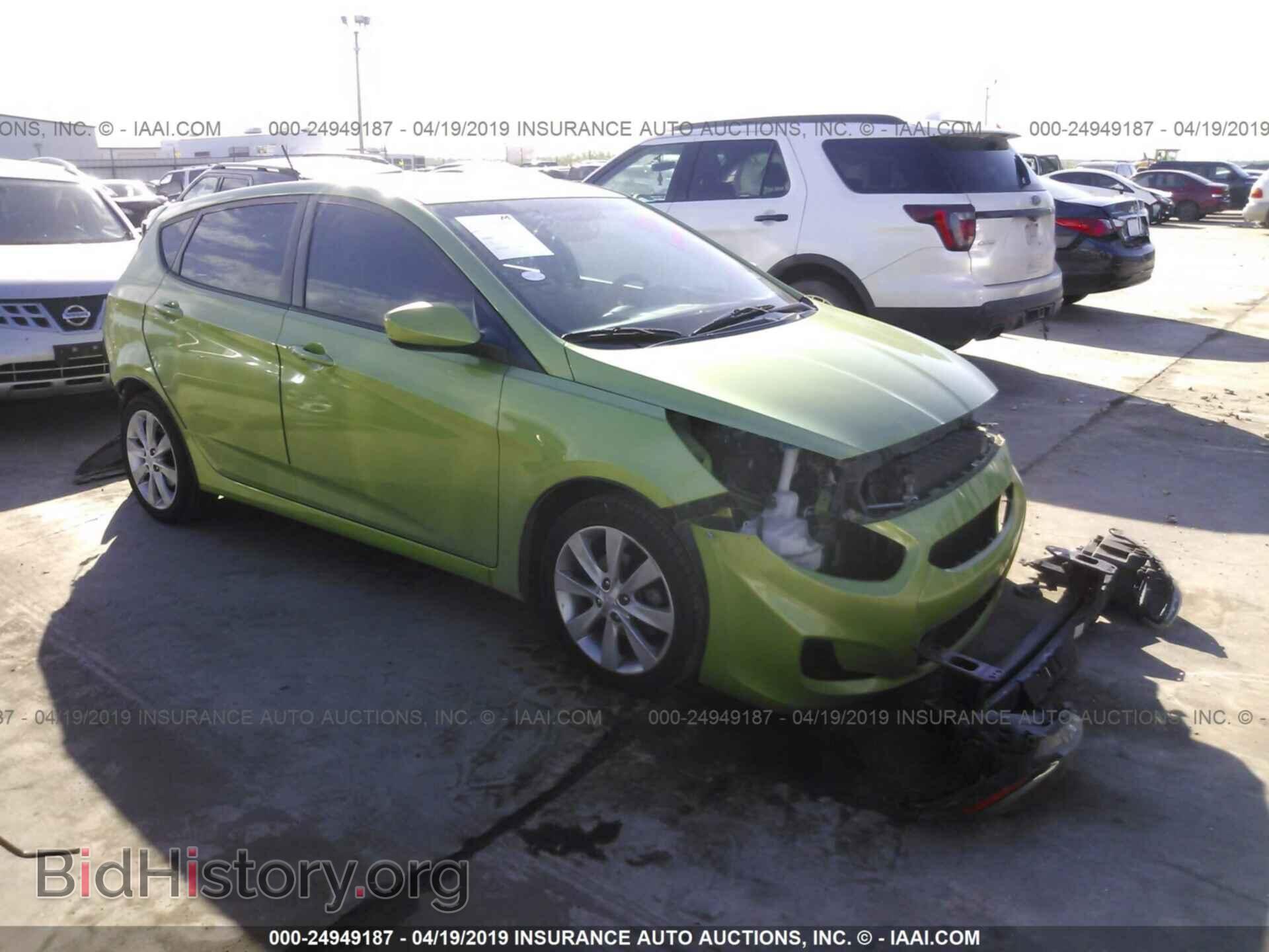 Фотография KMHCU5AE2CU051176 - HYUNDAI ACCENT 2012
