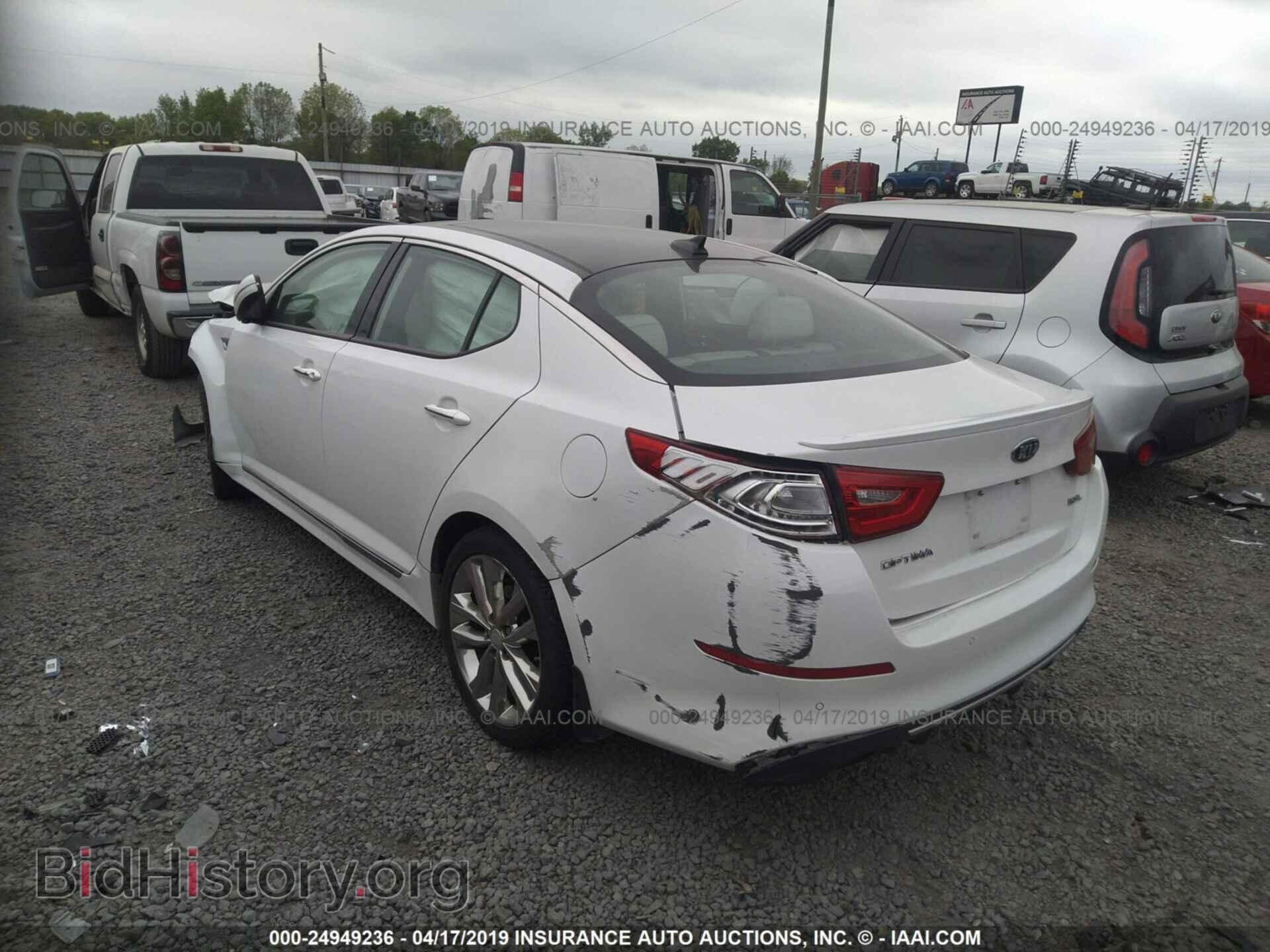 2014 KIA OPTIMA - VIN: 5XXGR4A61EG309075 - Photo 3